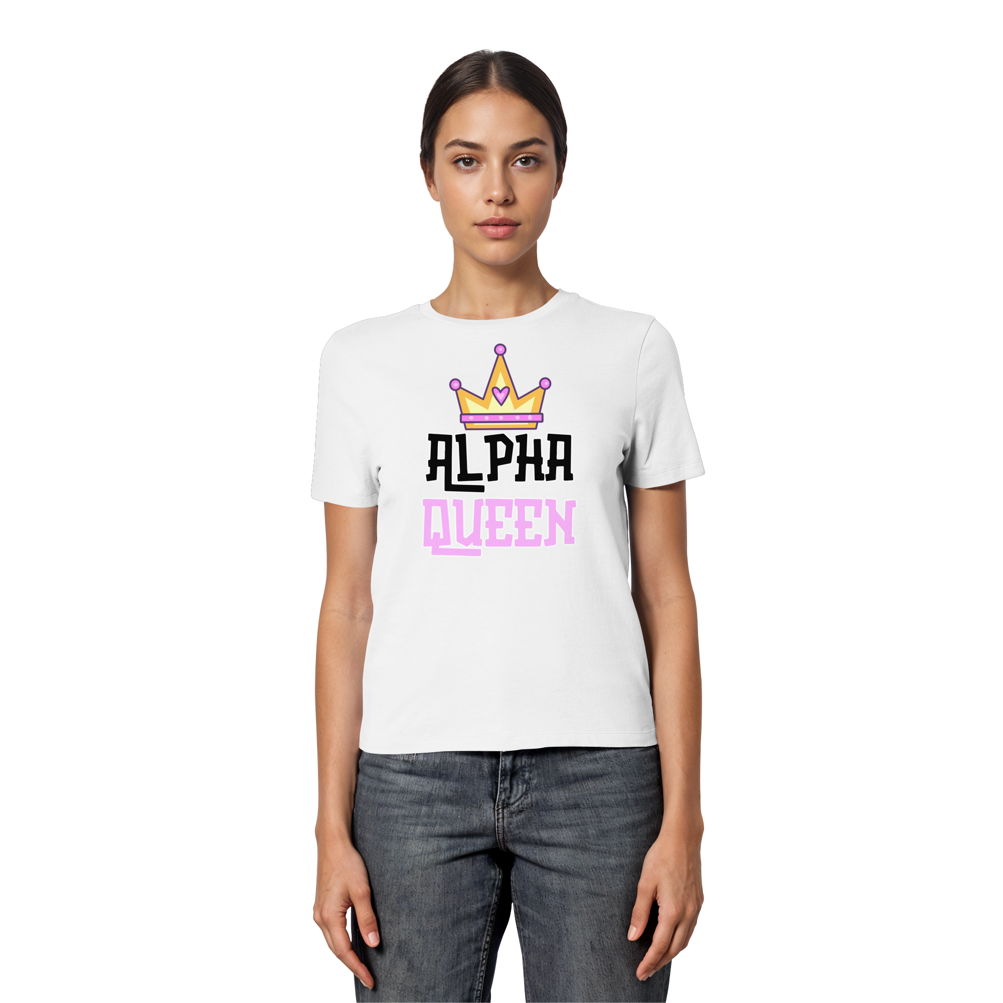 Alpha Queen - Fitted Ladies Organic Shirt
