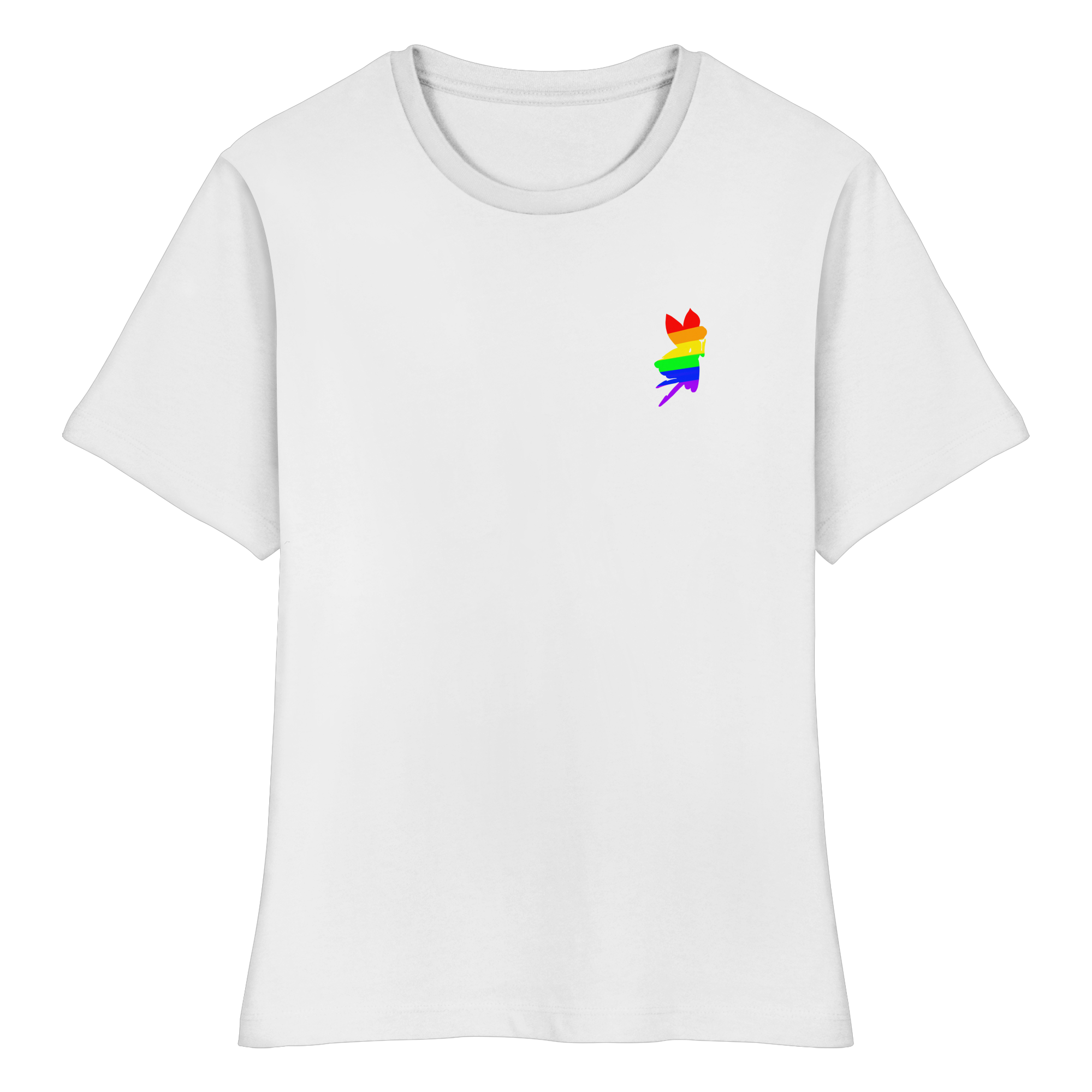 Regenbogen Fee - Fitted Ladies Organic Shirt