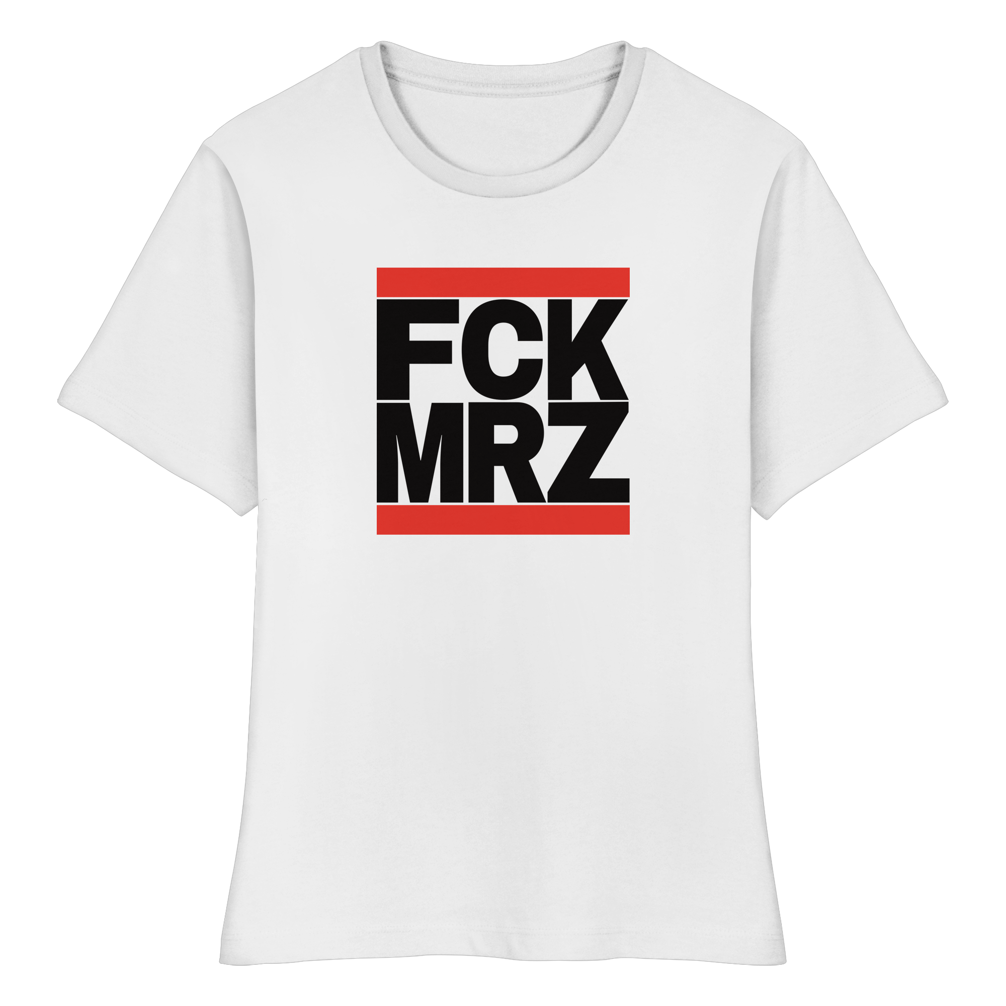 FCK MRZ (schwarze Schrift) - Fitted Ladies Organic Shirt