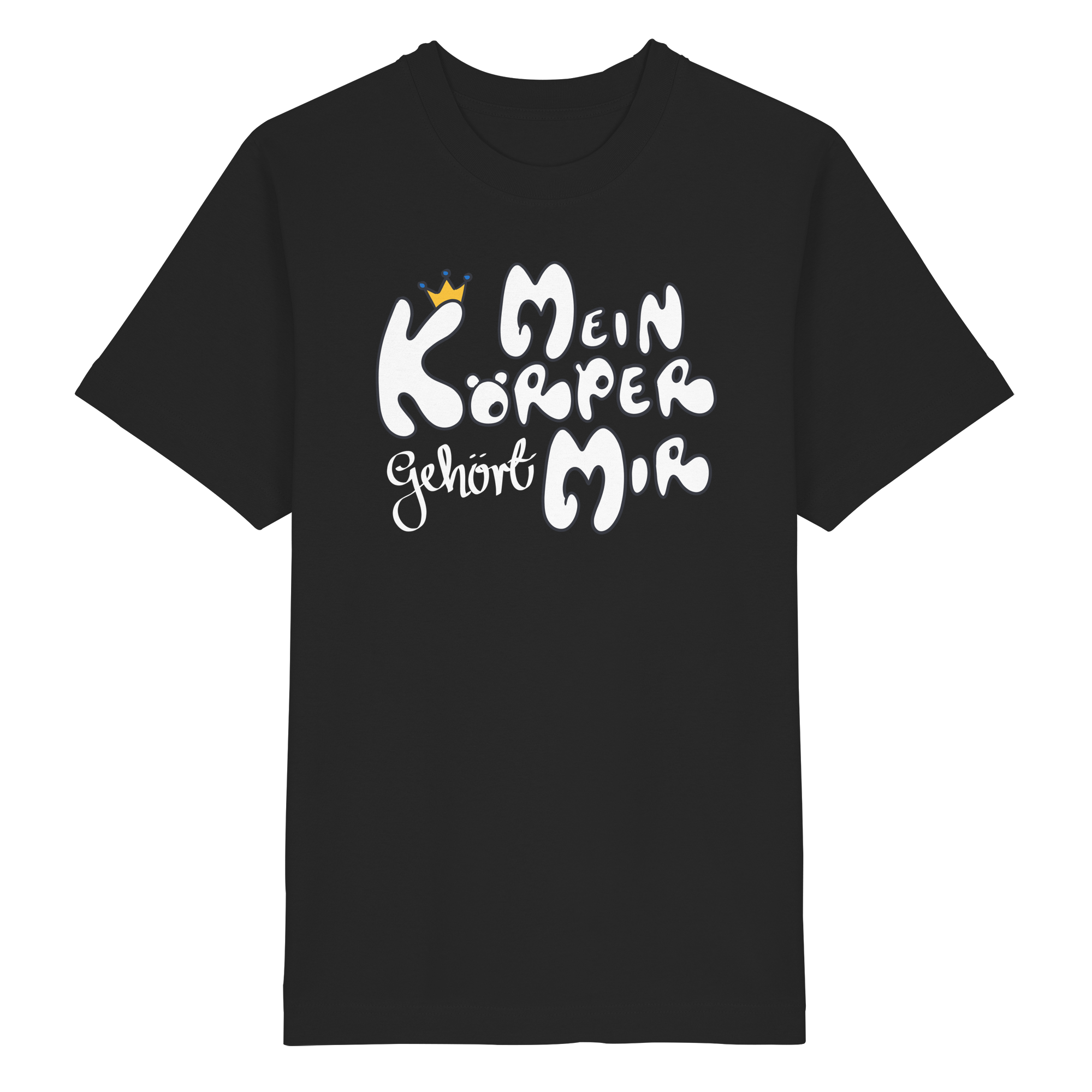 Mein Körper gehört mir "Weiße Edition" - Heavy Oversized Organic Shirt