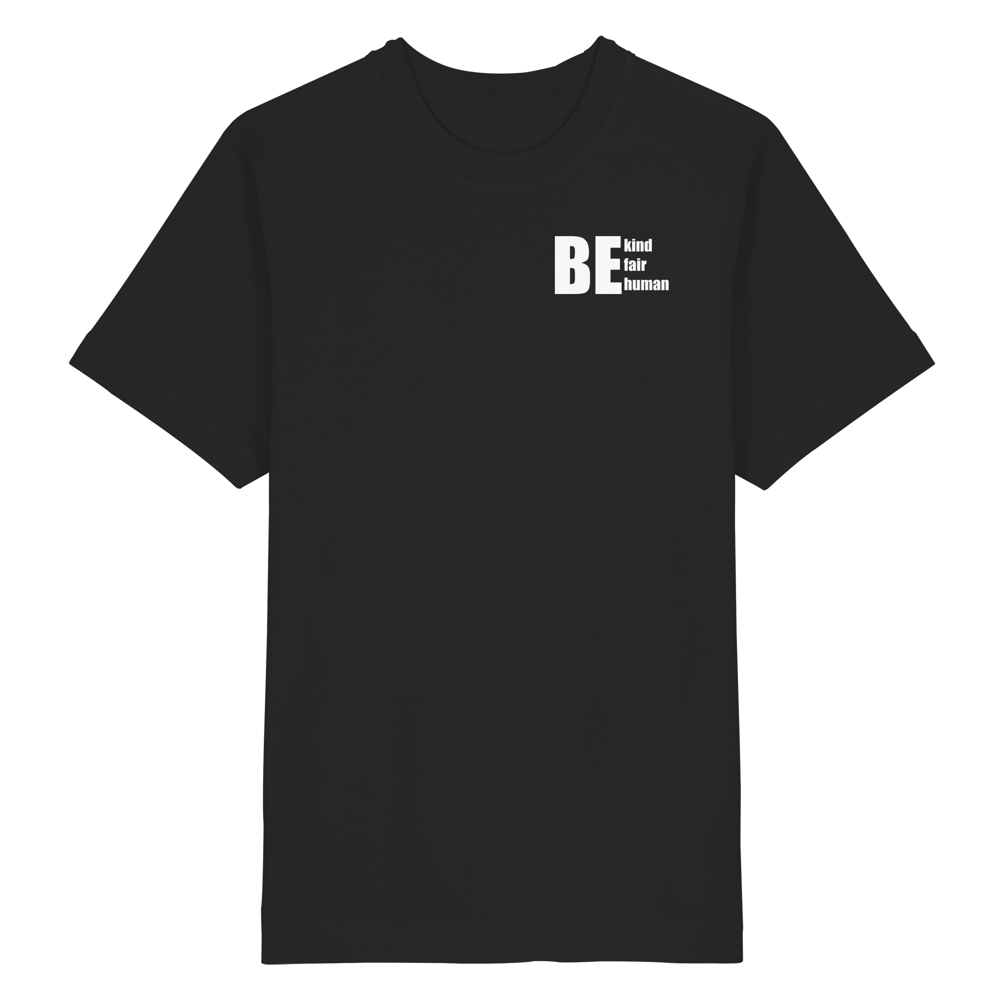 Be Kind Fair Human "Statement Edition" - Heavy Oversized Organic Shirt