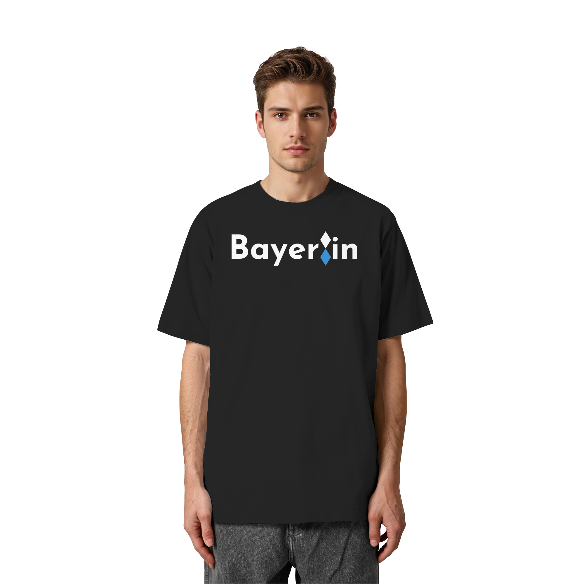 Bayer:in "Rauten-Edition" - Heavy Oversized Organic Shirt