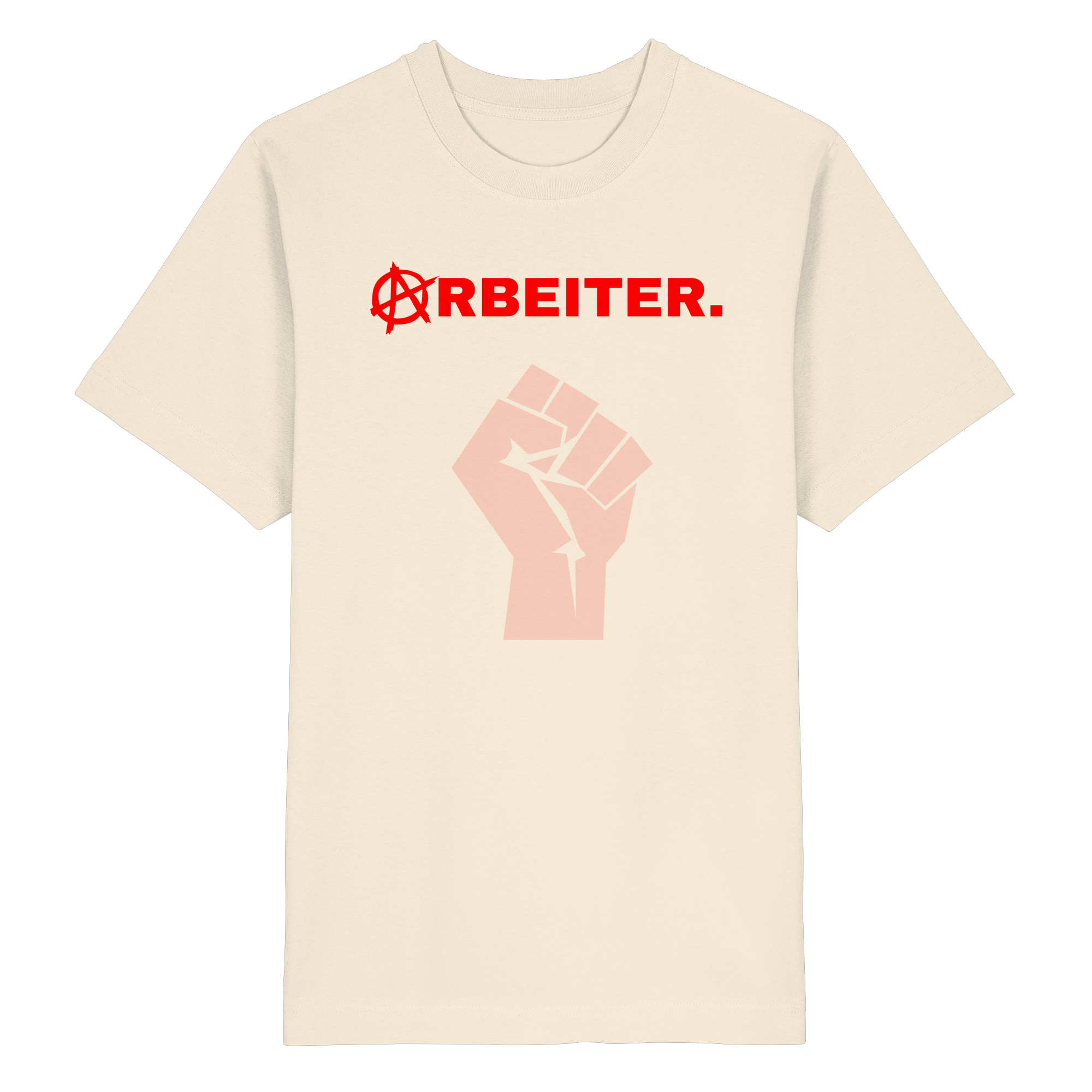 ARBEITER. "Solidarisch und Frei Edition" - Heavy Oversized Organic Shirt