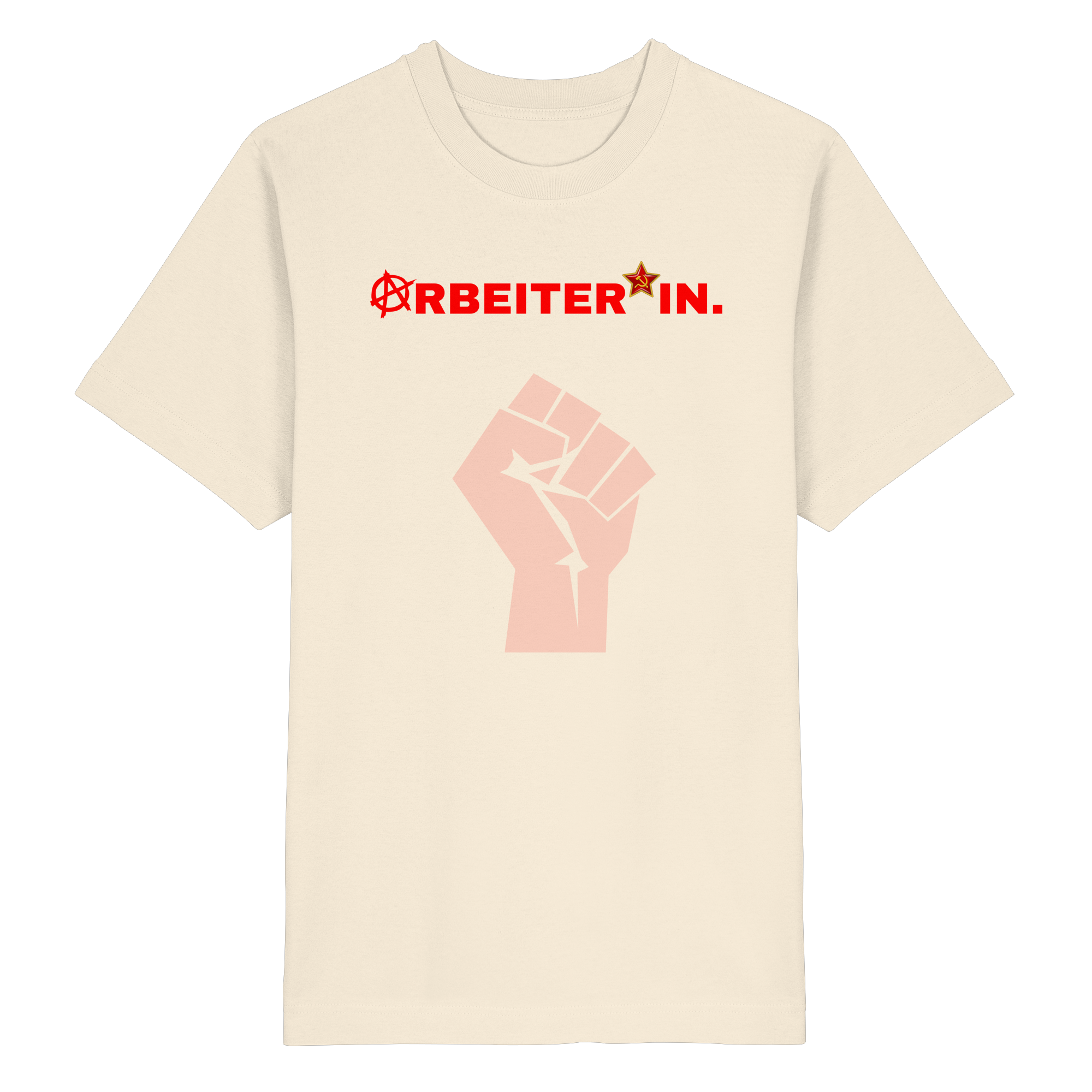 ARBEITER*IN. "Solidarisch und Frei Edition" - Heavy Oversized Organic Shirt