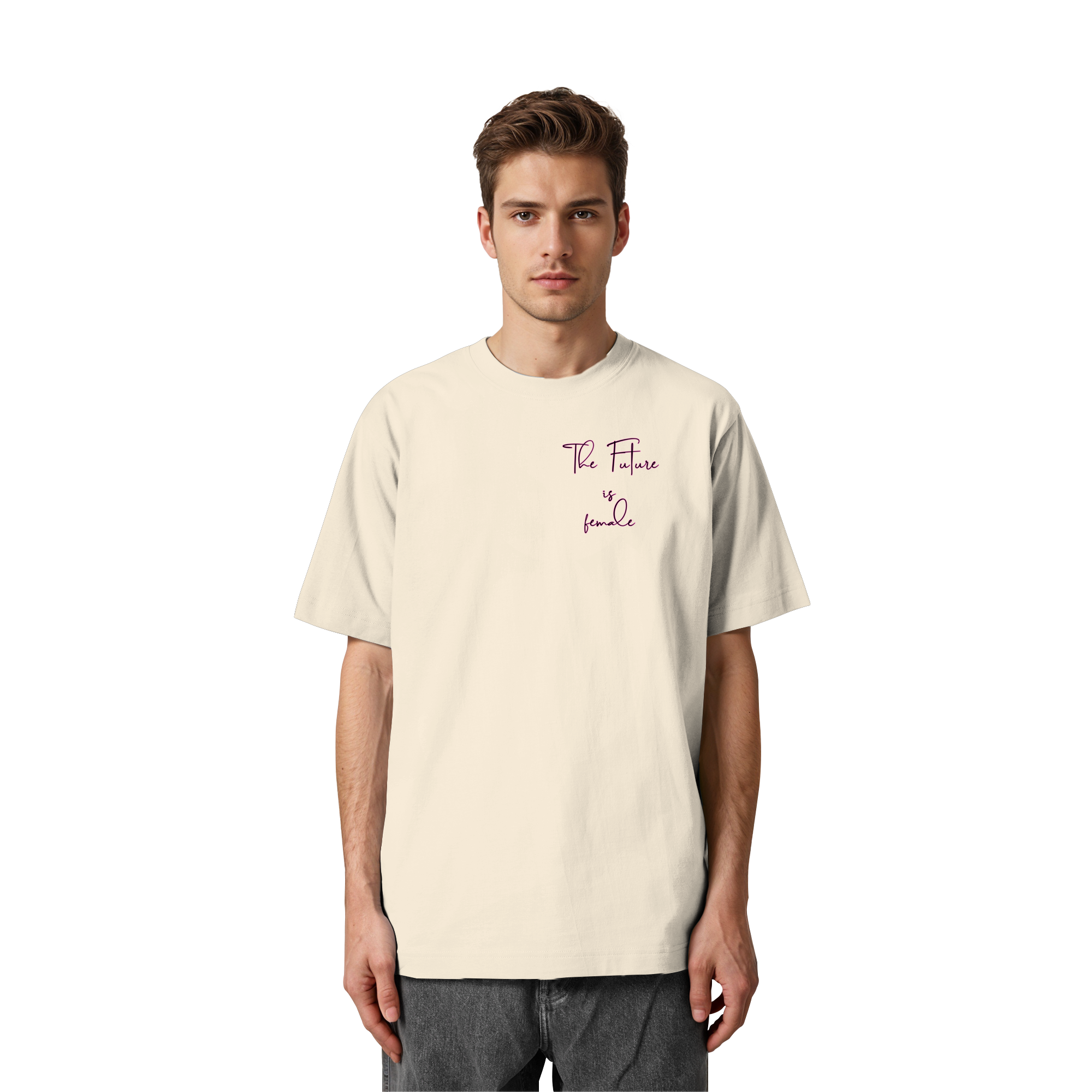 Empowered Women empower Women Backprint - Heavy Oversized Organic Shirt
