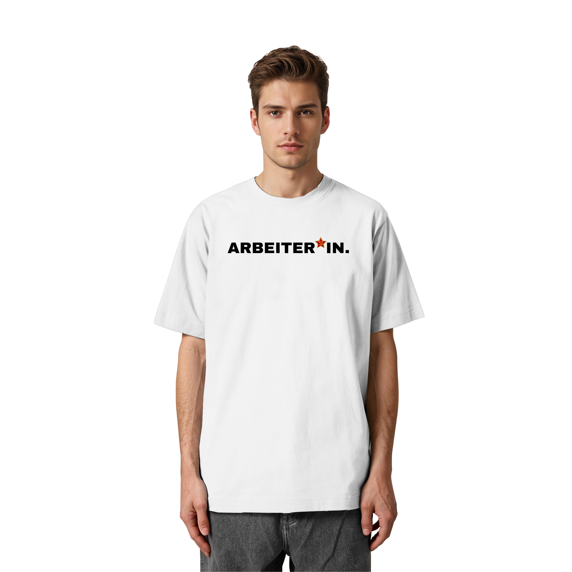 ARBEITER*IN. "Plain Work Edition" - Heavy Oversized Organic Shirt