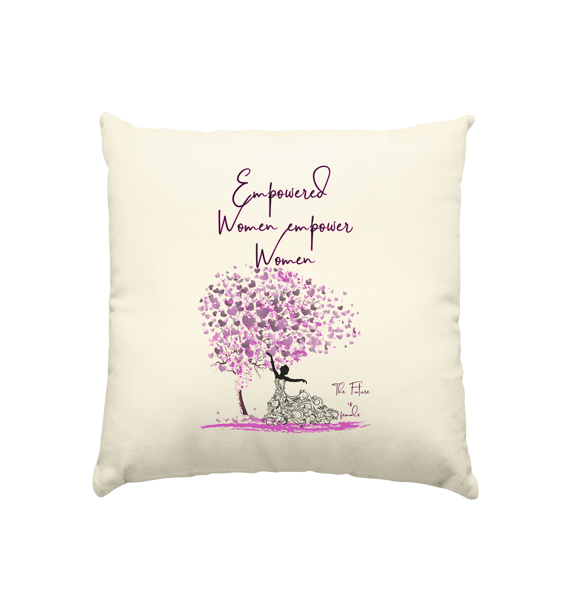 Empowered Women empower Women Backprint - Kissen natur 40x40cm