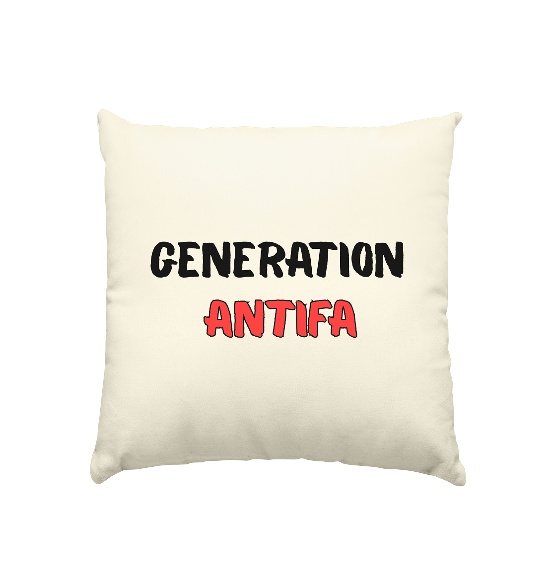Generation Antifa - Kissen natur 40x40cm