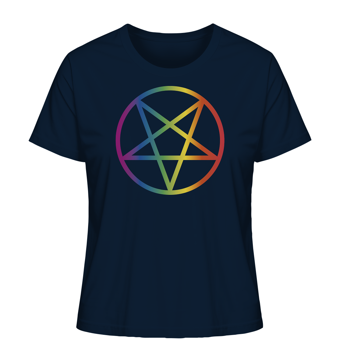 Regenbogen Pentagramm "Frauen" Stanley/Stella T-Shirt
