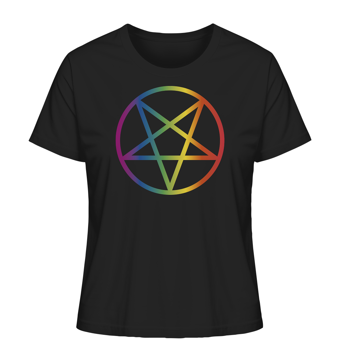 Regenbogen Pentagramm "Frauen" Stanley/Stella T-Shirt