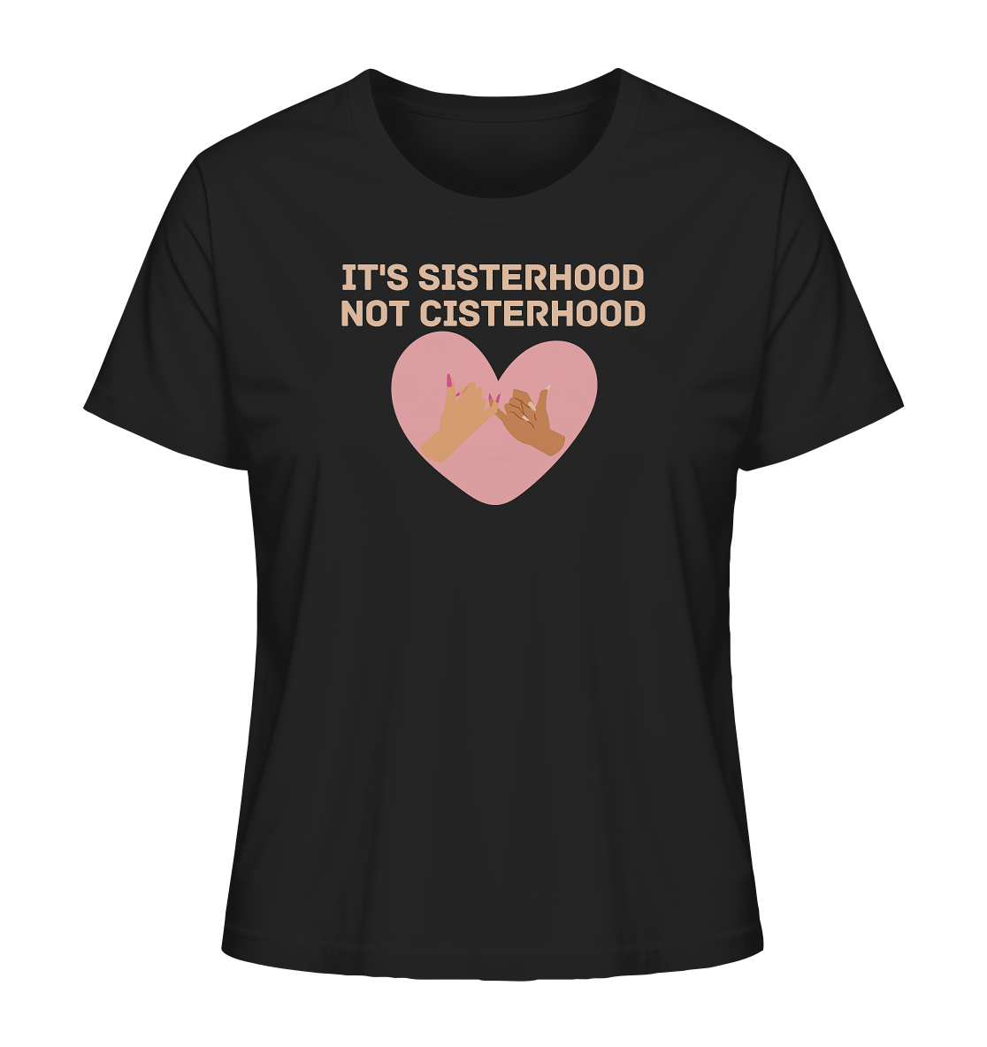 It's Sisterhood Not Cisterhood - Ladies Organic Shirt