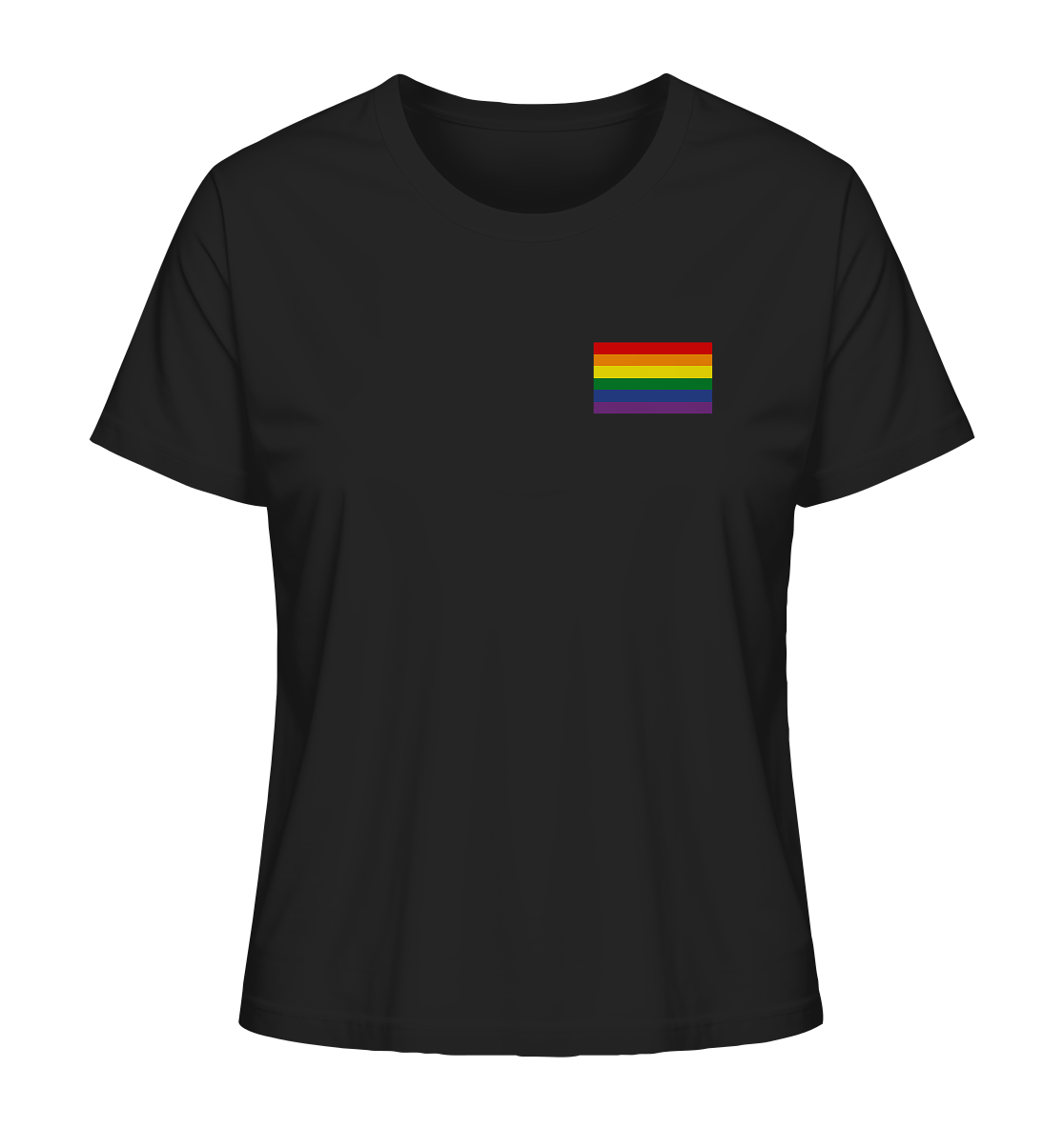 Regenbogen Pride Flag - Ladies Organic Shirt