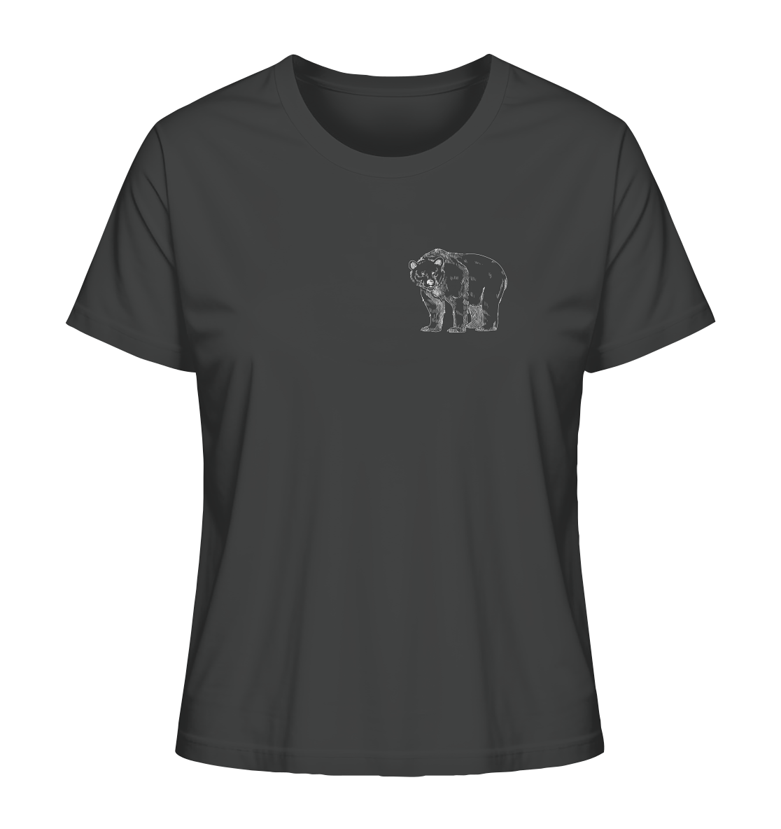 Team Bär Backprint (weiß) "Frauen" Stanley/Stella T-Shirt