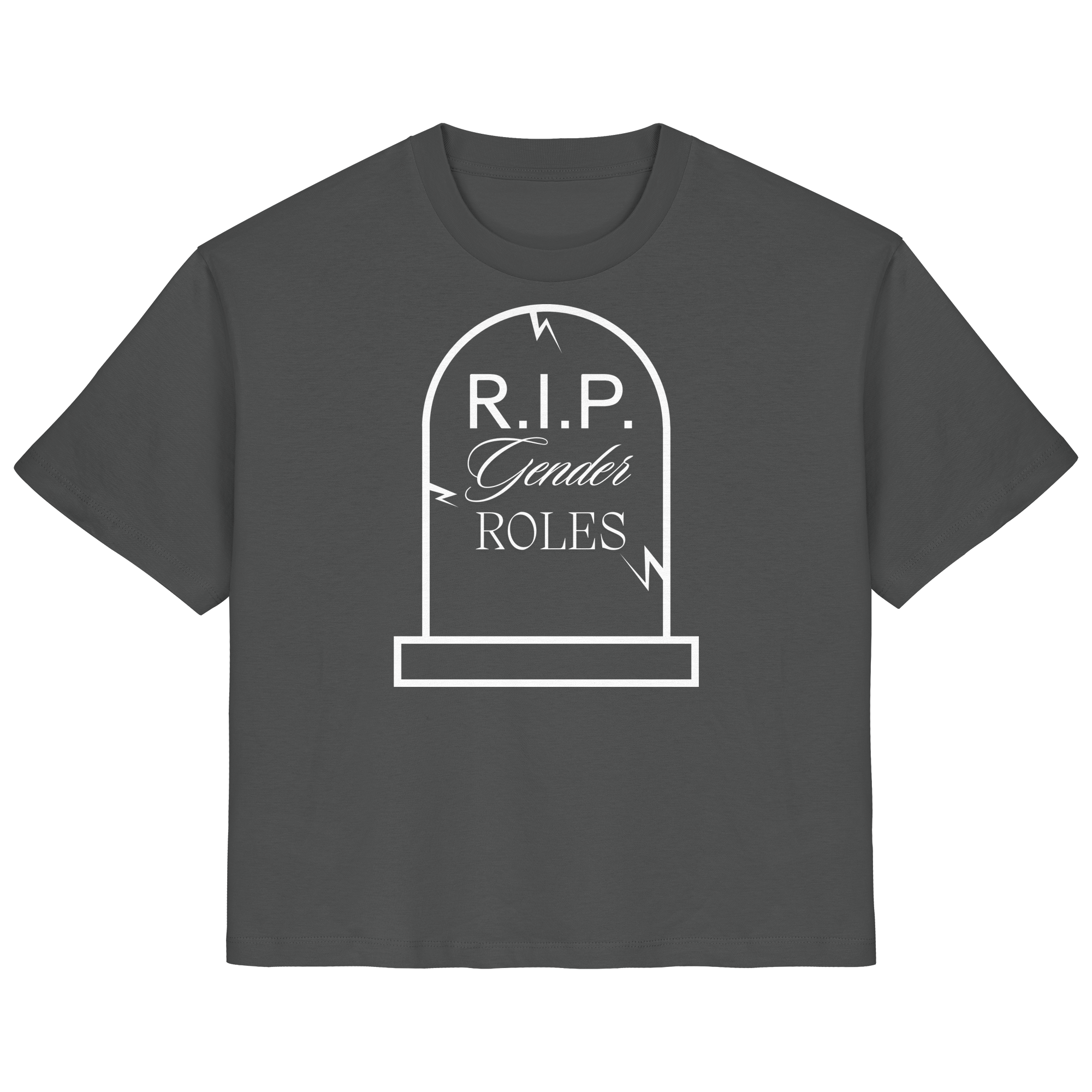 RIP Gender Roles - Ladies Organic Shirt