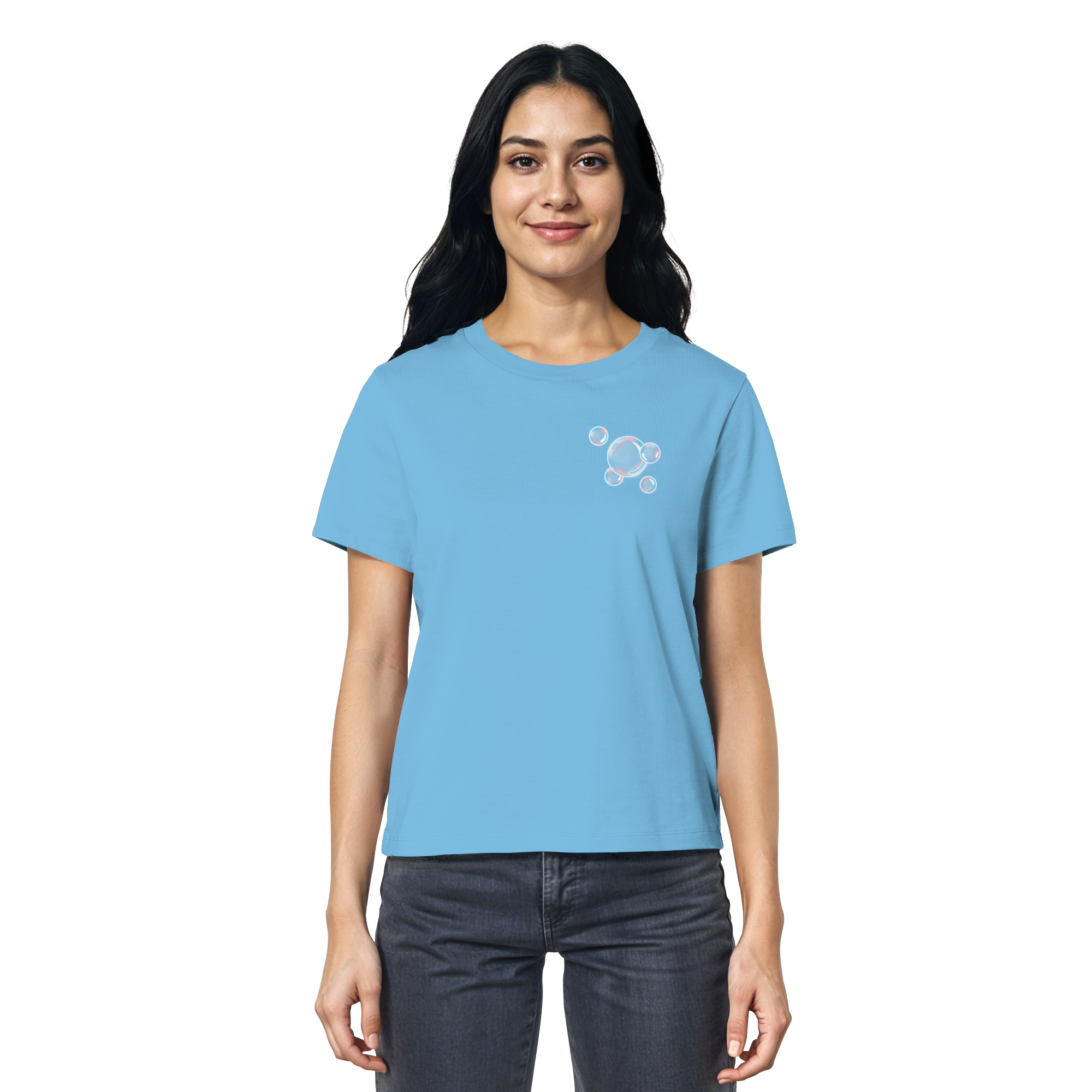 Trans Seifenblasen - Ladies Organic Shirt