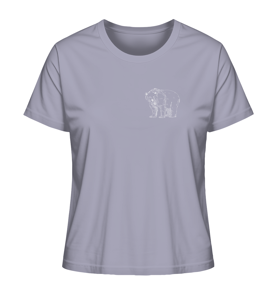Team Bär Backprint (weiß) "Frauen" Stanley/Stella T-Shirt