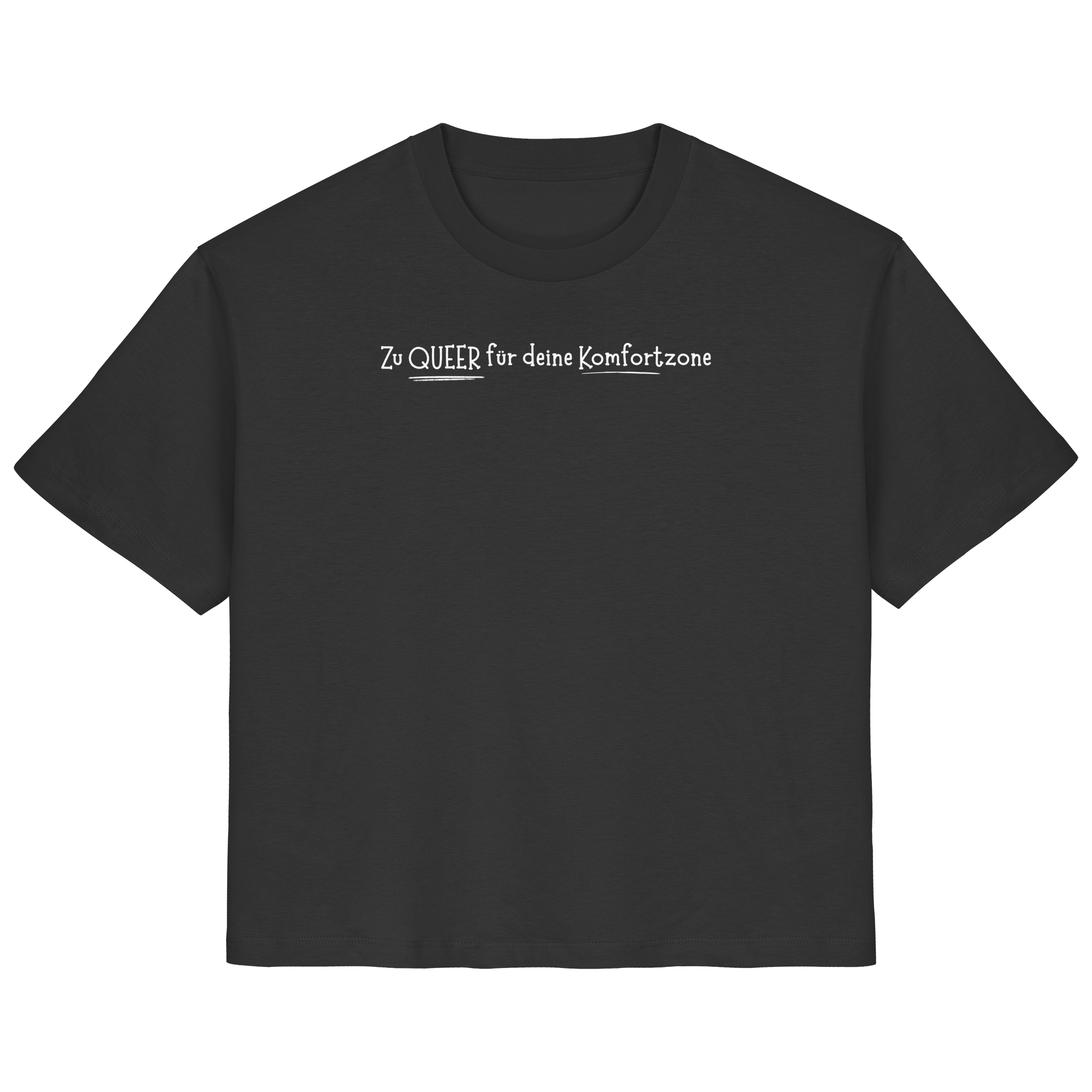 Zu Queer für deine Komfortzone - Ladies Organic Shirt