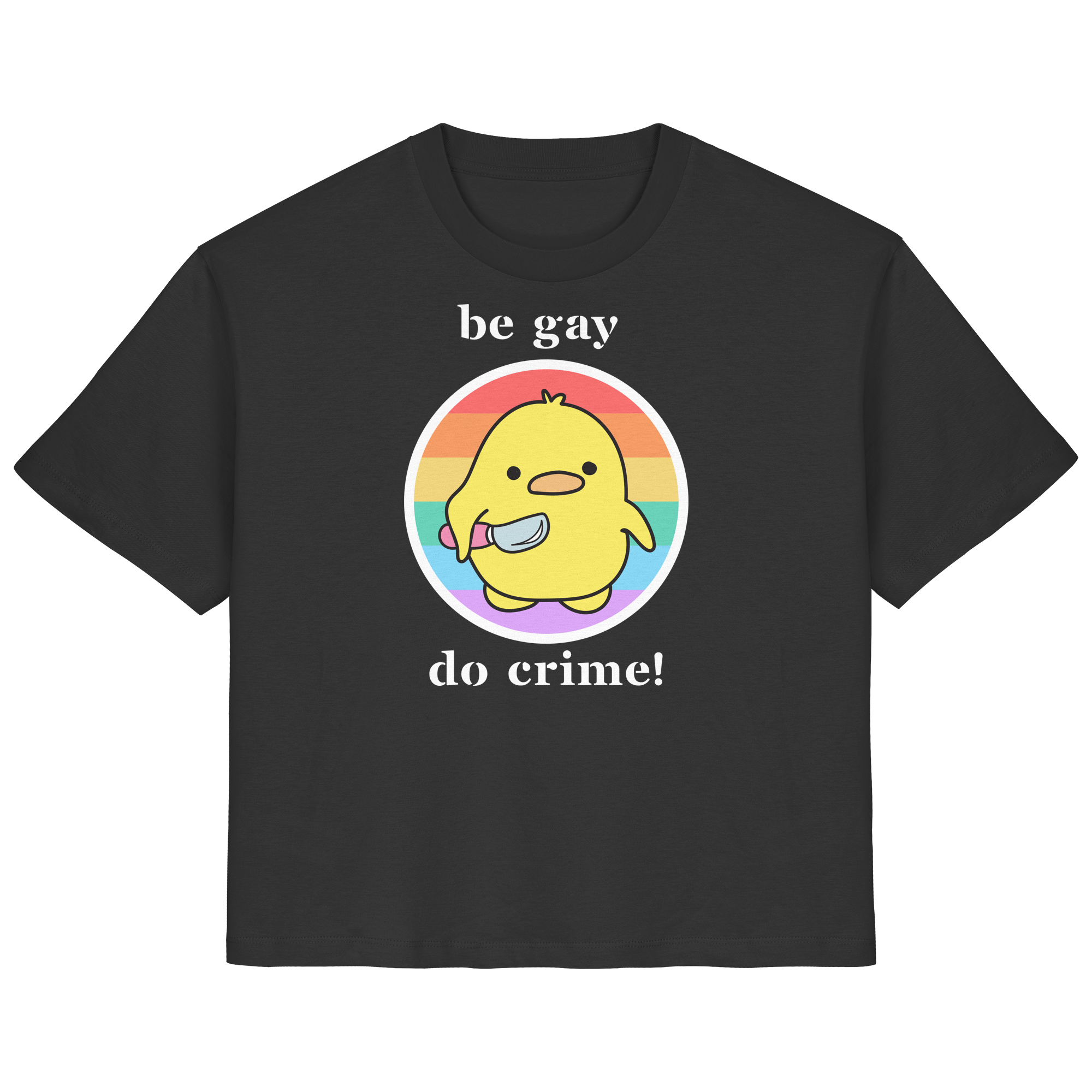 Be Gay Do Crime - Ladies Organic Shirt