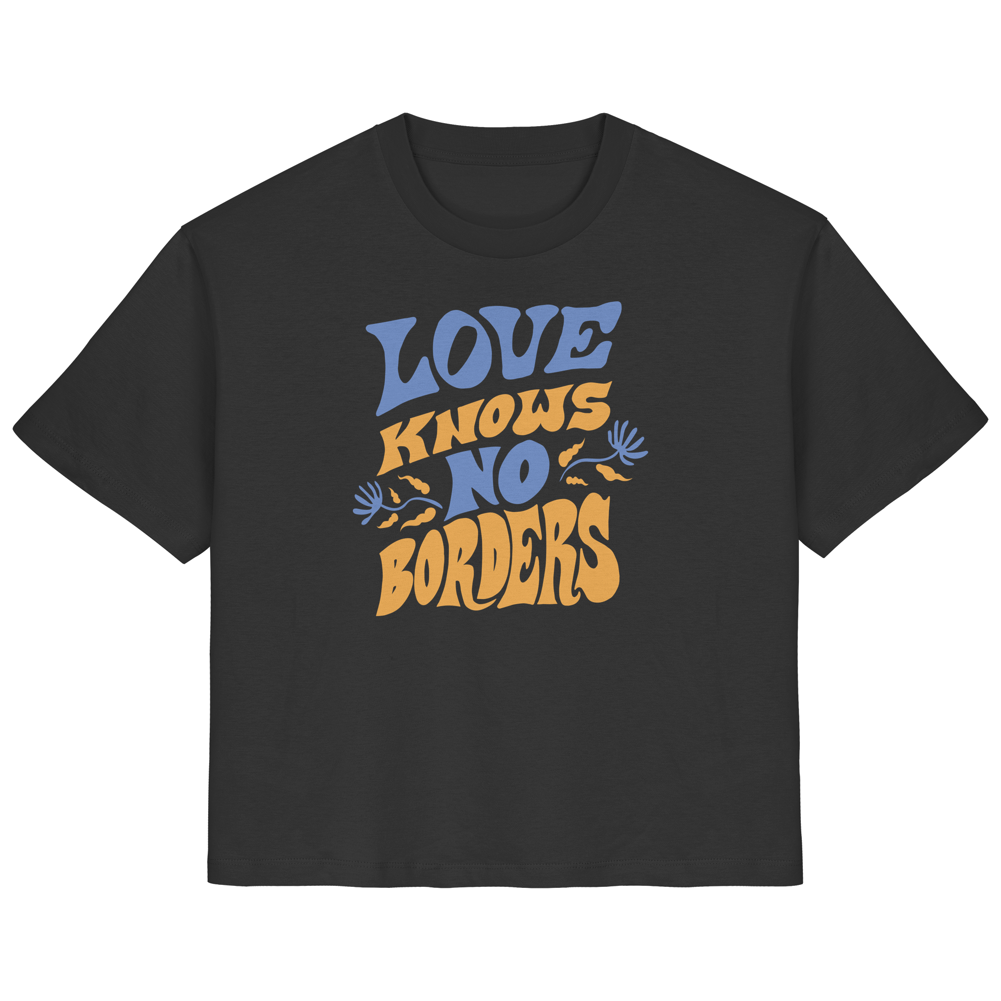 Love Knows No Borders - Ladies Organic Shirt