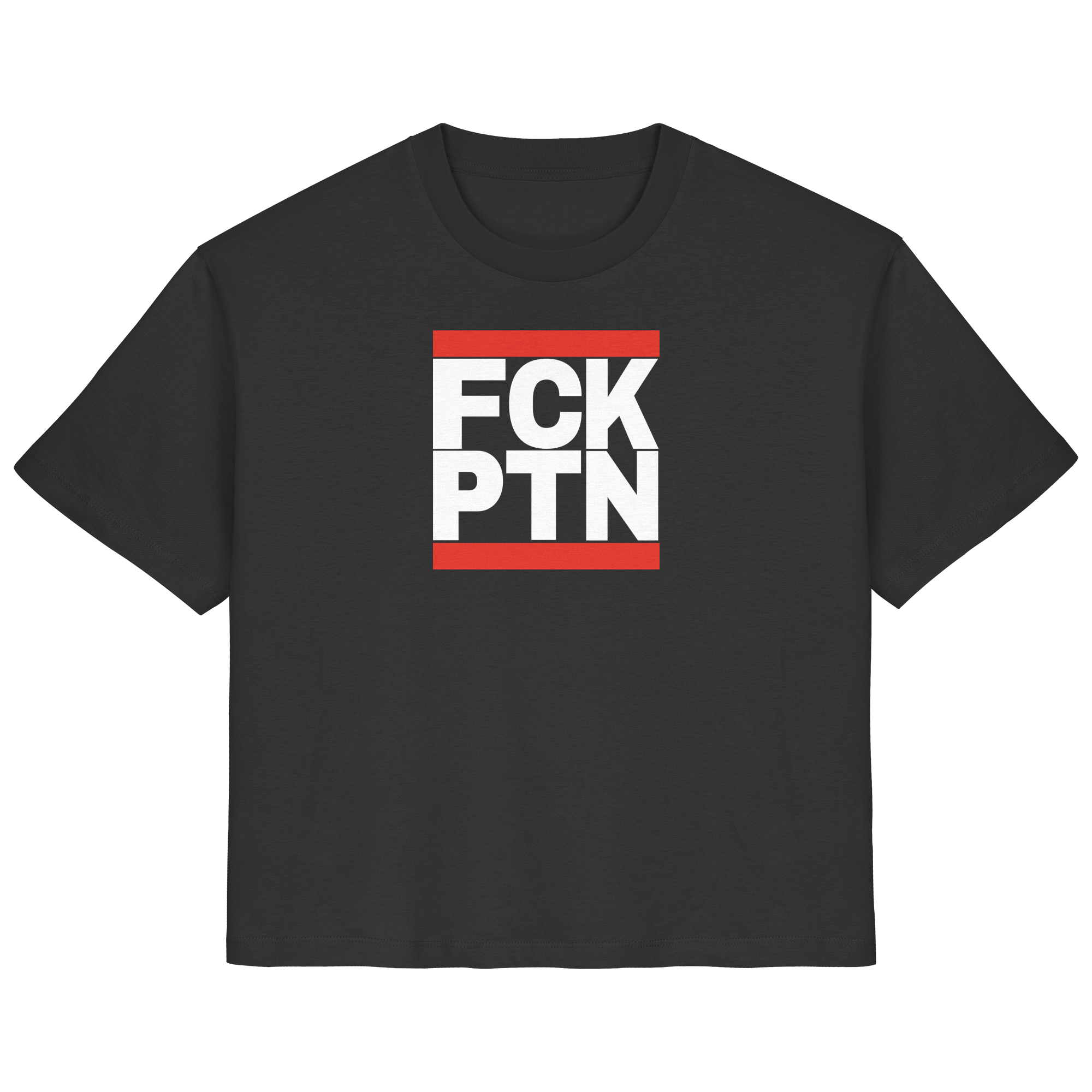 FCK PTN (weiße Schrift) - Ladies Organic Shirt