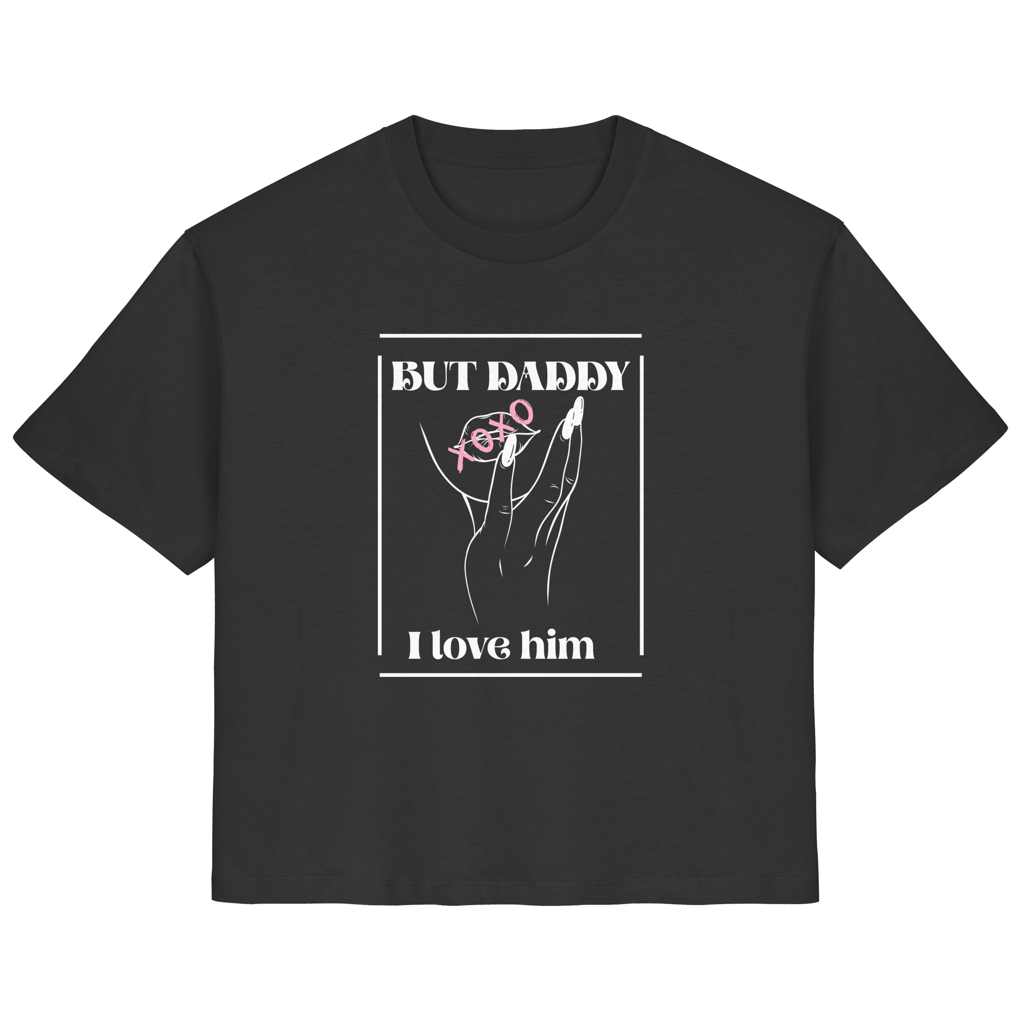 But Daddy I Love Him (dunkel) - Ladies Organic Shirt