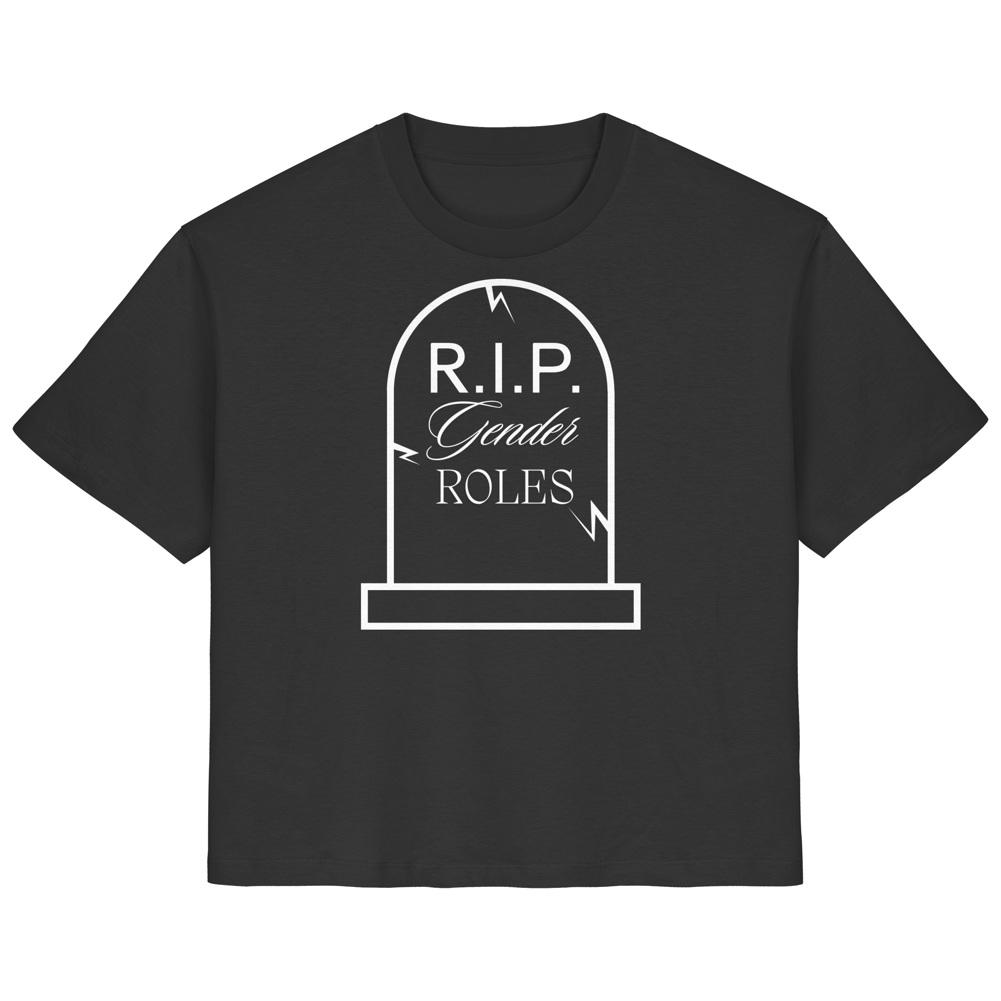 RIP Gender Roles - Ladies Organic Shirt