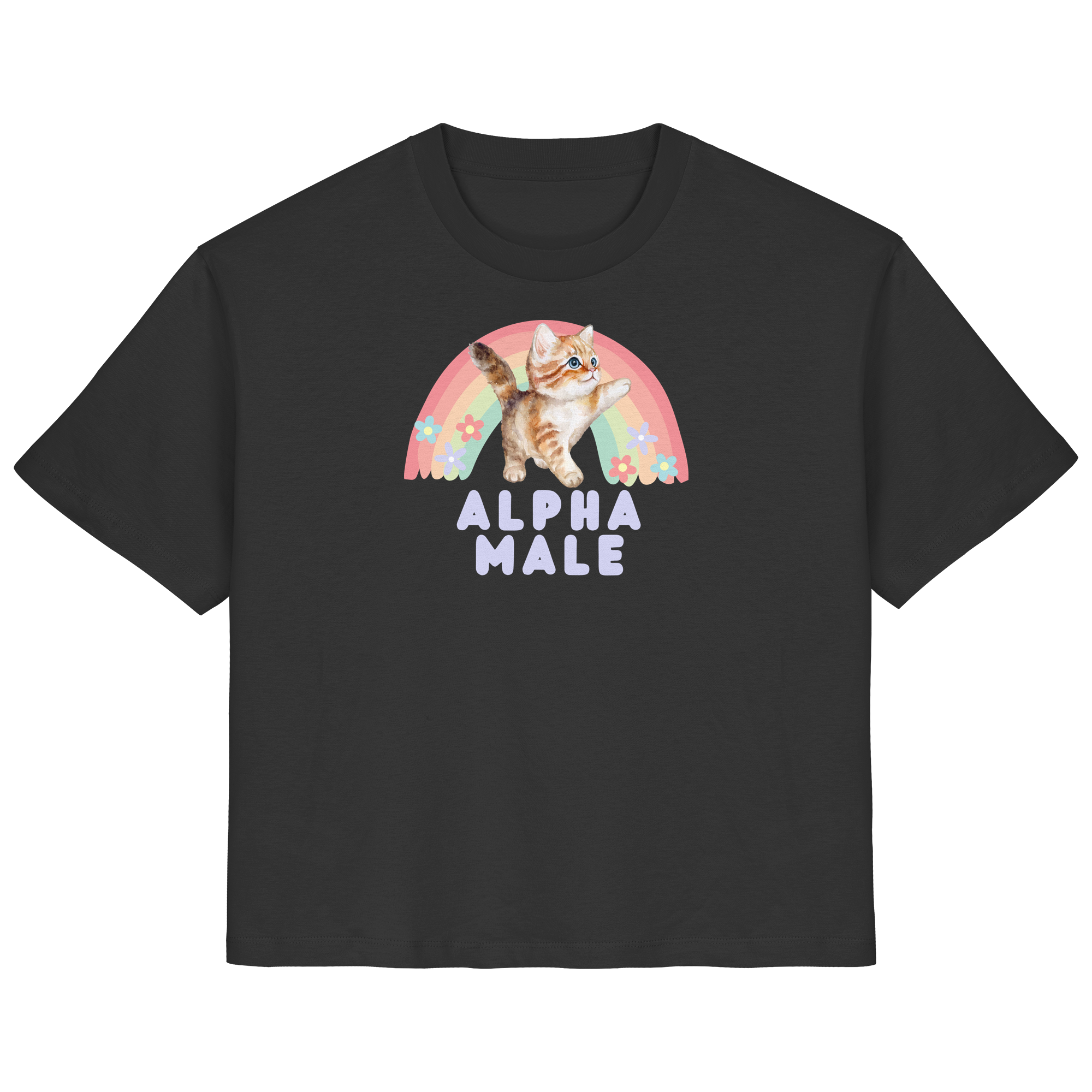 Alpha Male "Rainbow Roar Edition" - Ladies Organic Shirt