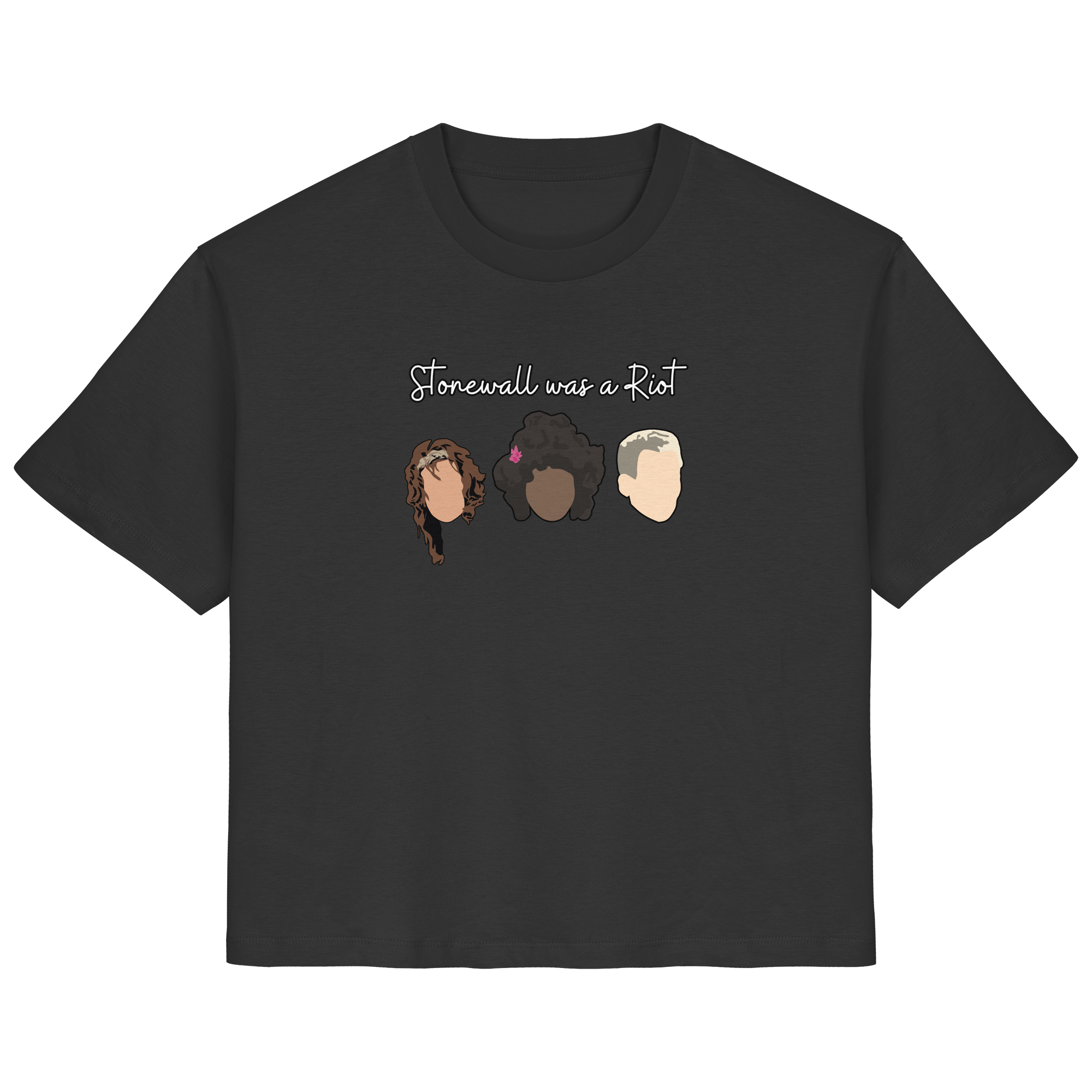 Stonewall was a Riot "Icons Edition" (dunkel) - Ladies Organic Shirt