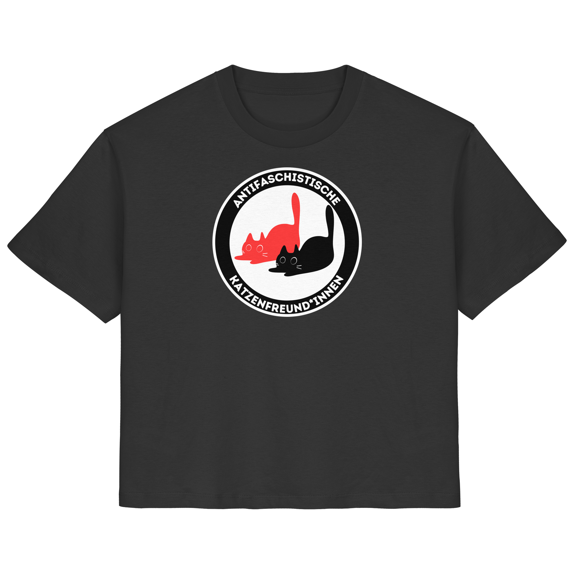 Antifaschistische Katzenfreund*innen - Ladies Organic Shirt