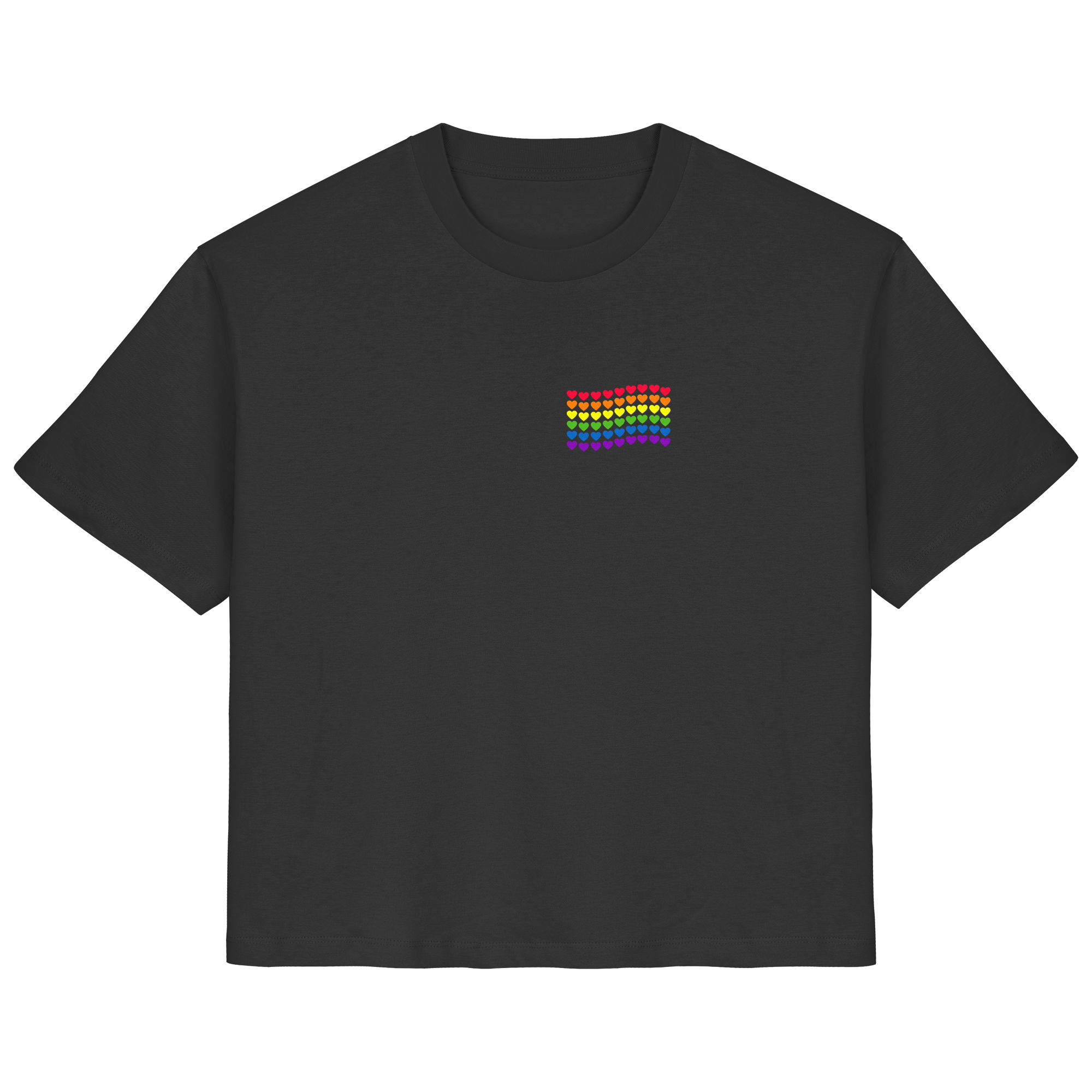 Herzenflagge - Ladies Organic Shirt