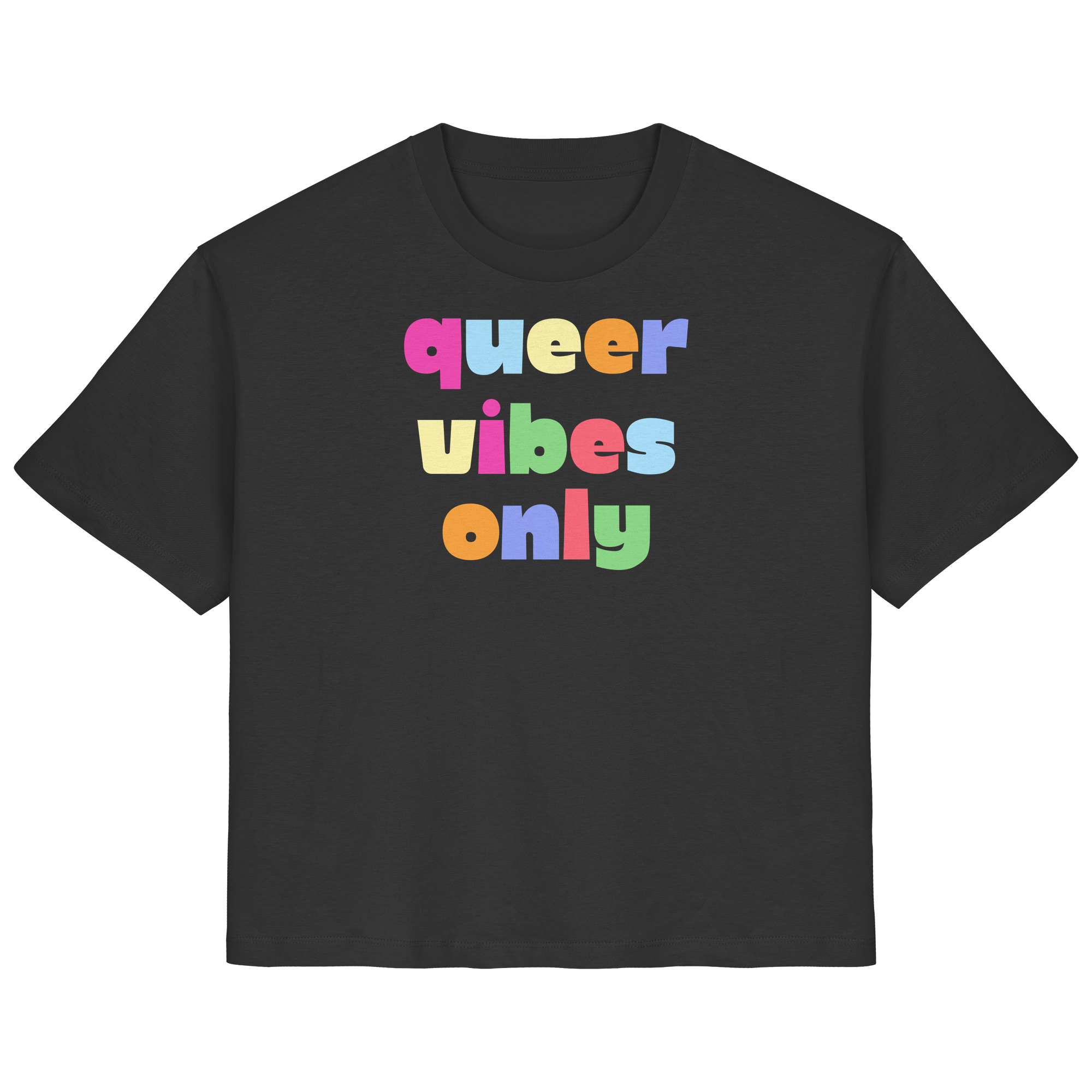 Queer Vibes Only - Ladies Organic Shirt