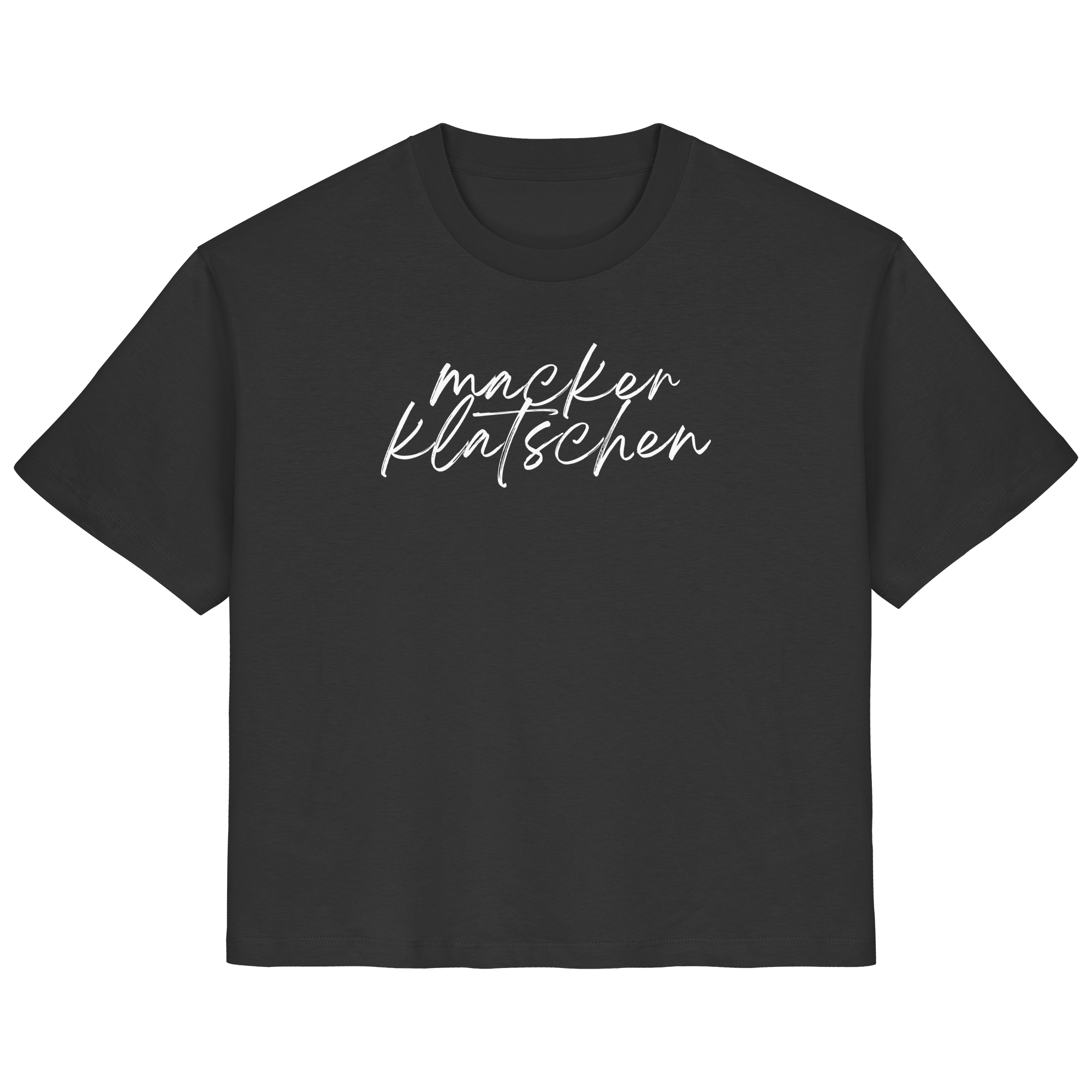 Macker klatschen - Ladies Organic Shirt