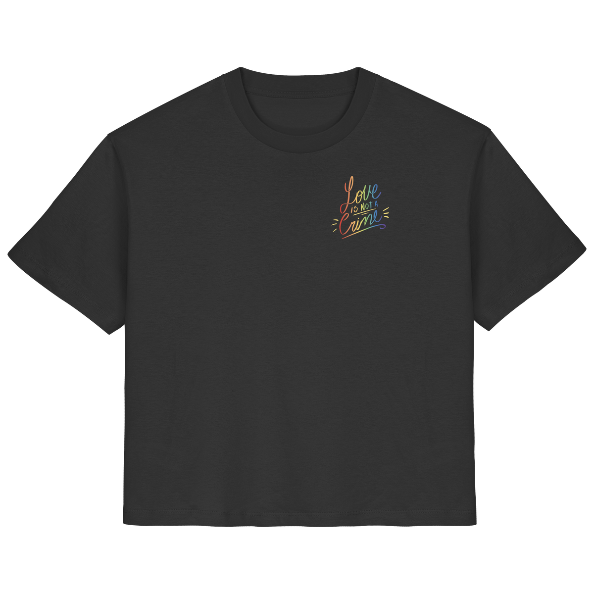 Love is Not a Crime "Calligraphy Edition" - Ladies Organic Shirt
