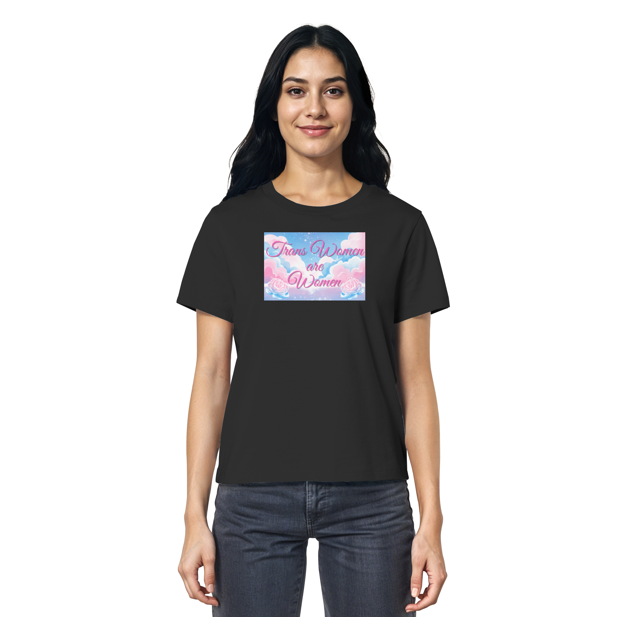 Trans Women are Women "Rosenhimmel Edition" - Ladies Organic Shirt