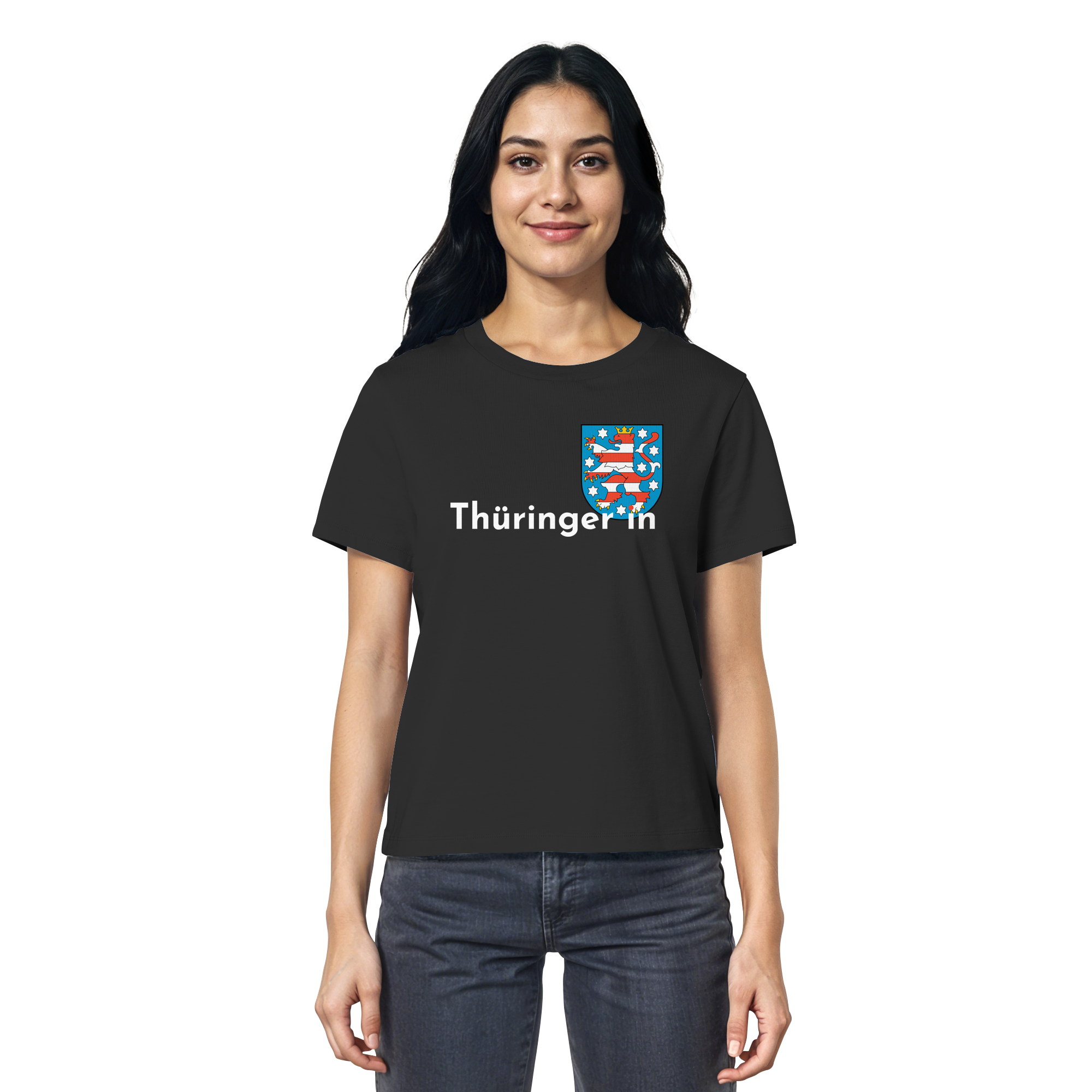 Thüringer*in "Wappen Edition" - Ladies Organic Shirt