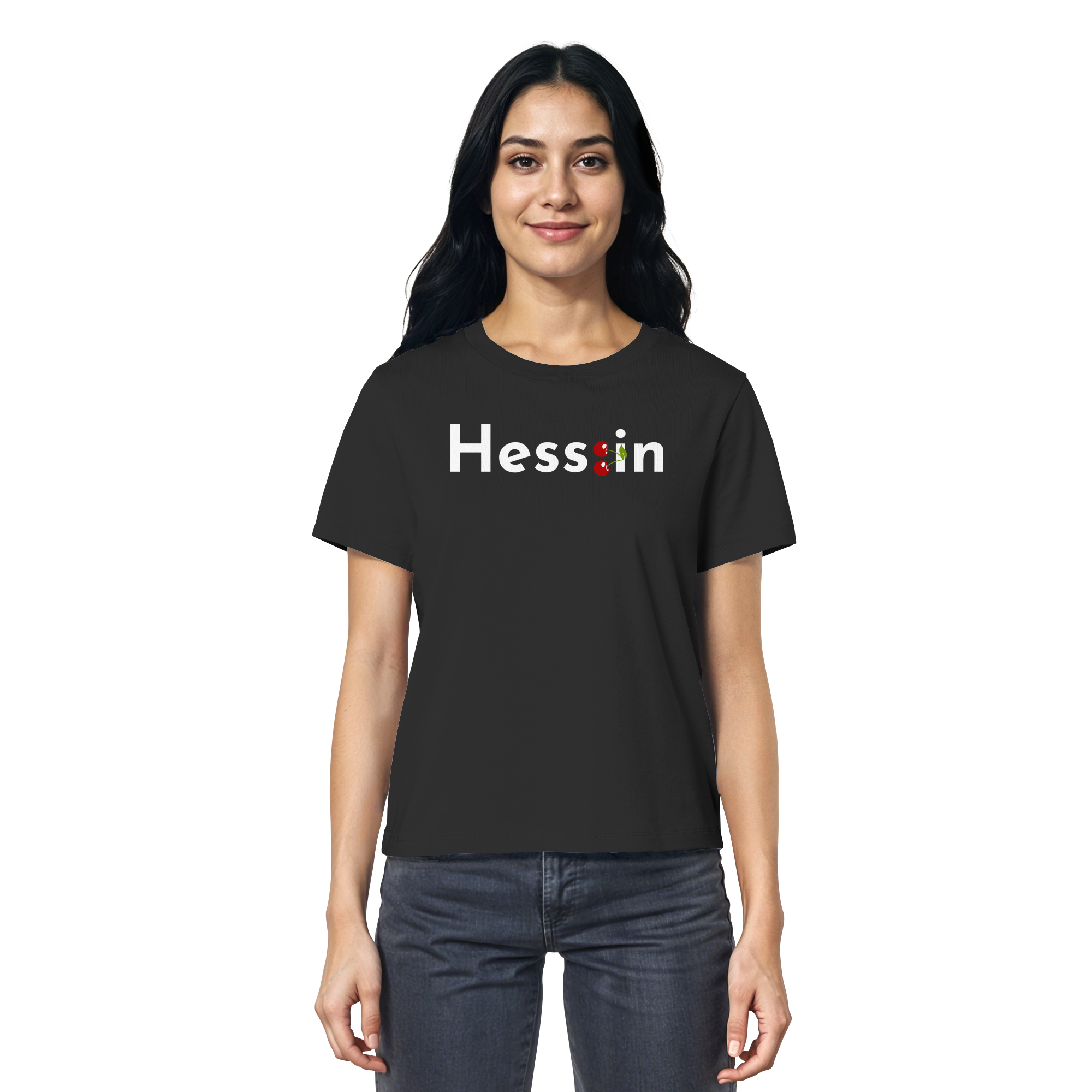Hess:in "Kirschen Edition" - Ladies Organic Shirt