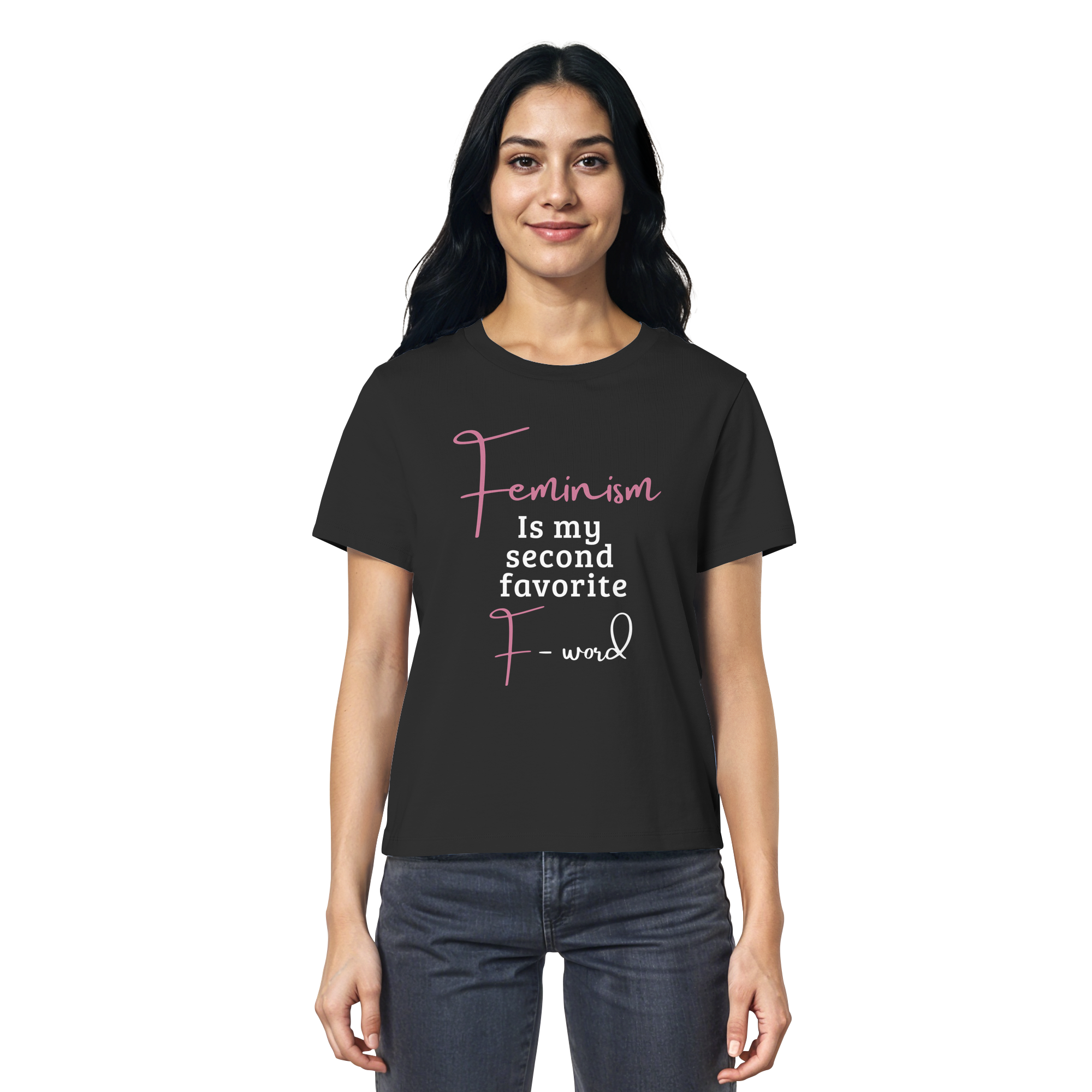 Feminism is my second favorite F word - Ladies Organic Shirt