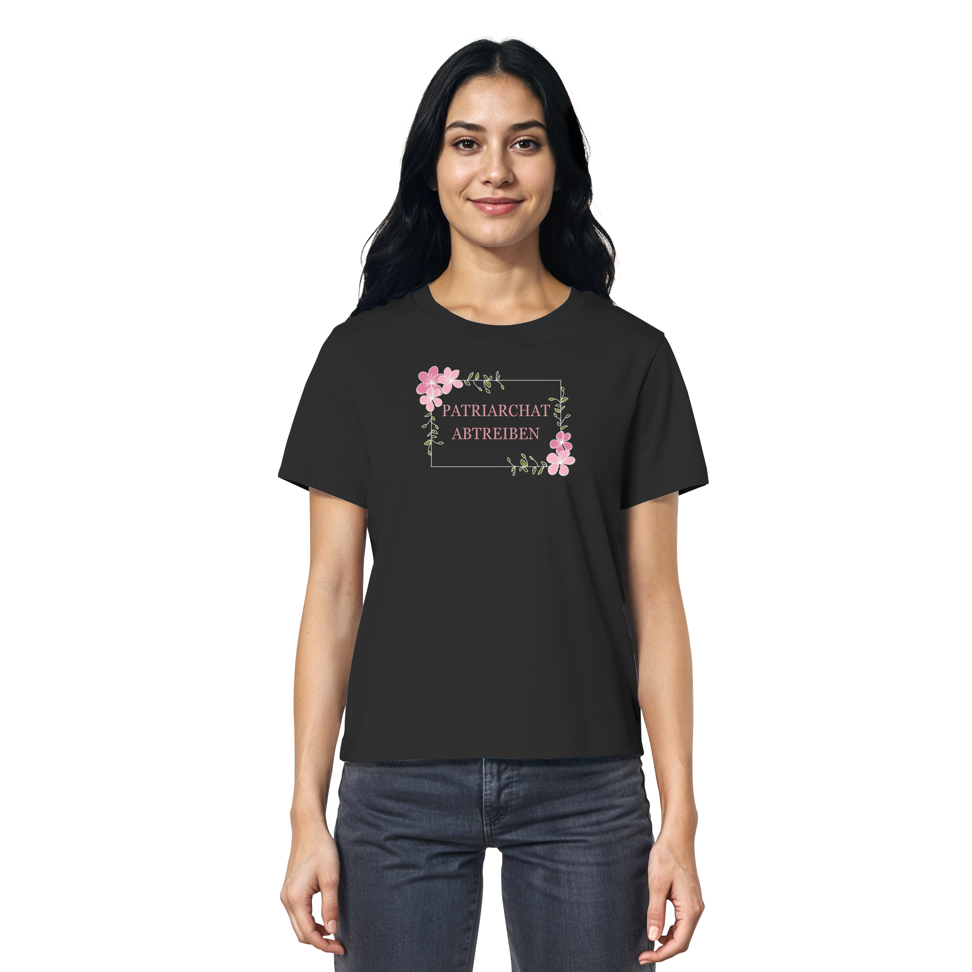 Patriarchat abtreiben - Ladies Organic Shirt