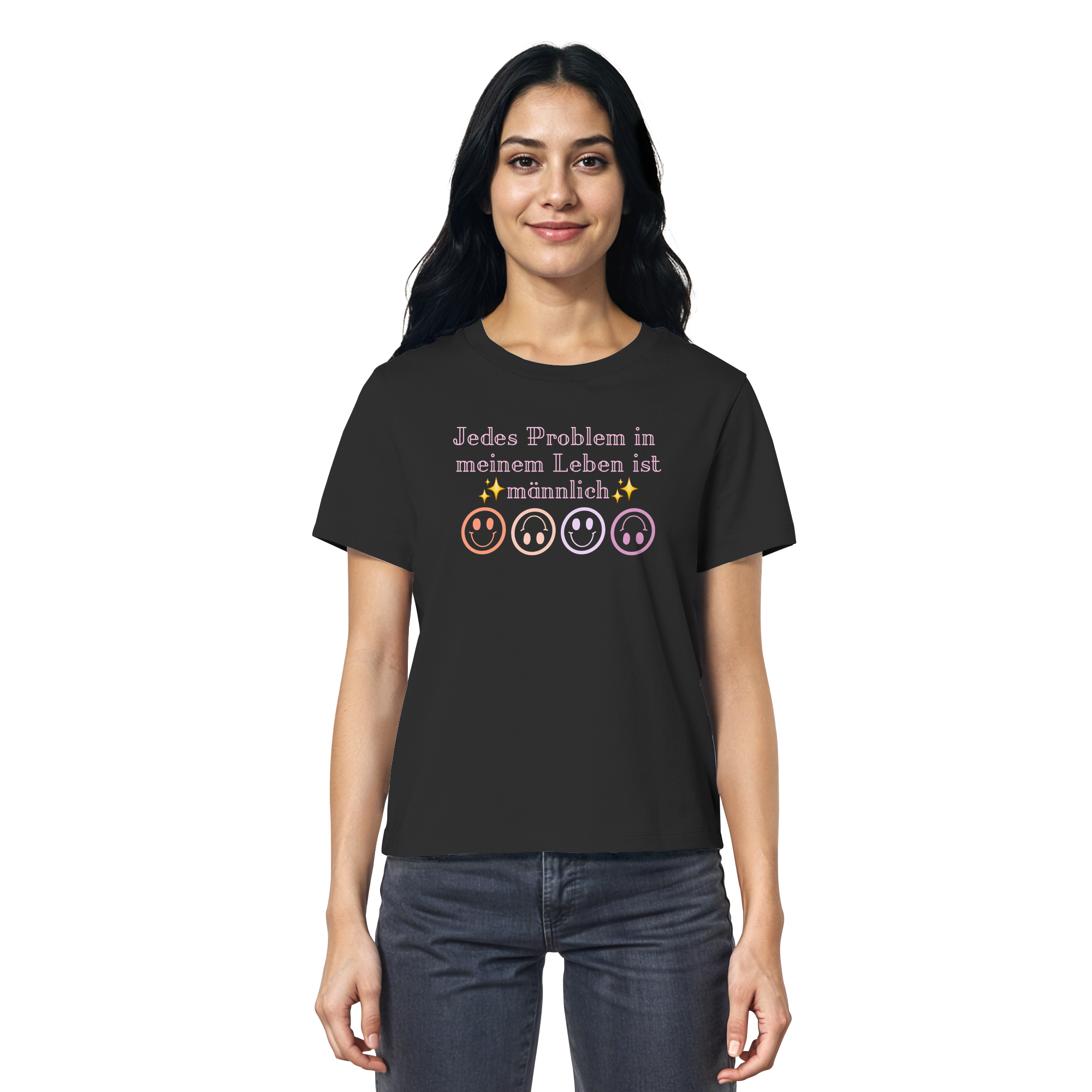 Jedes Problem in meinem Leben ist männlich - Ladies Organic Shirt