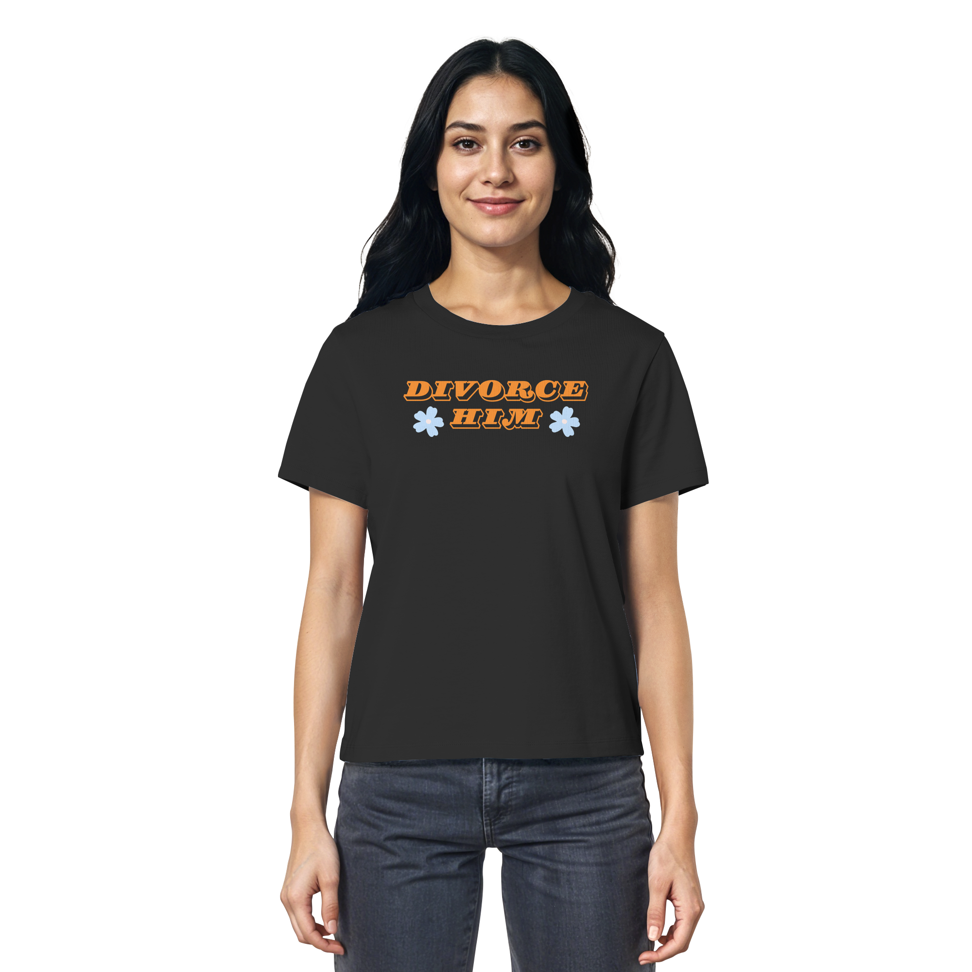 Divorce Him - Ladies Organic Shirt