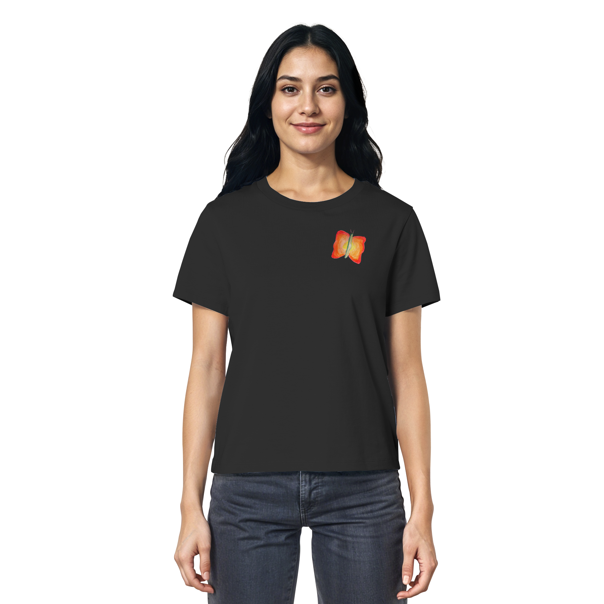 Lass mich in Ruhe! "Jona Kokon Edition" Backprint - Ladies Organic Shirt