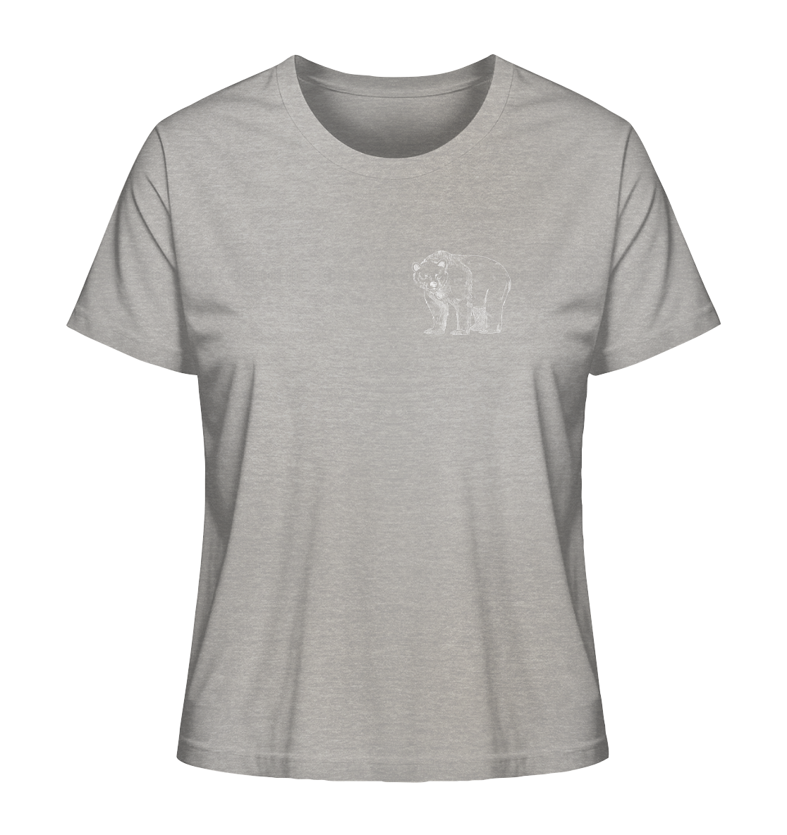 Team Bär Backprint (weiß) "Frauen" Stanley/Stella T-Shirt