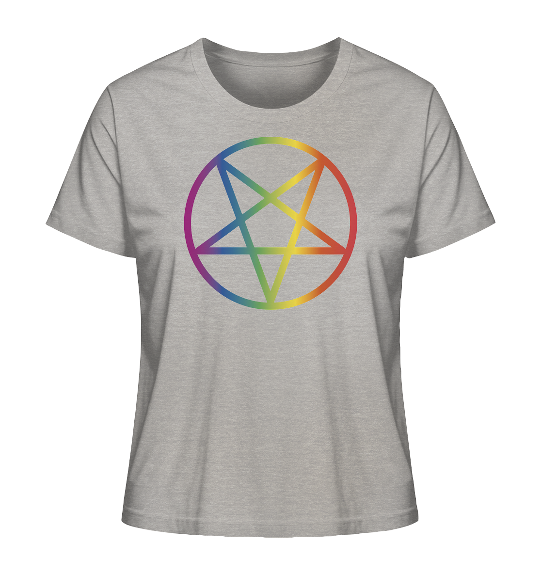 Regenbogen Pentagramm "Frauen" Stanley/Stella T-Shirt
