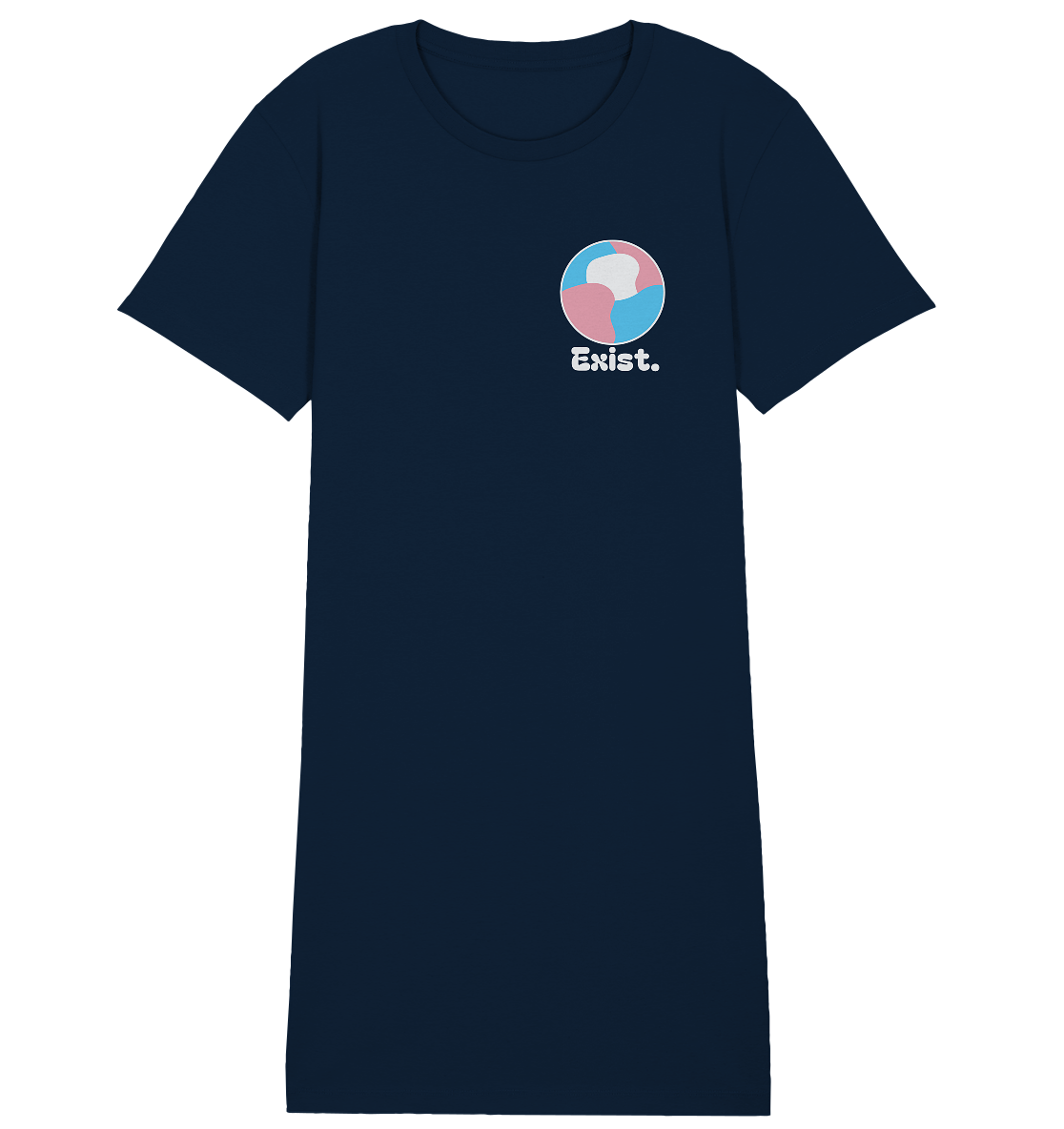 Exist "Trans Edition" - Ladies Organic Shirt Dress