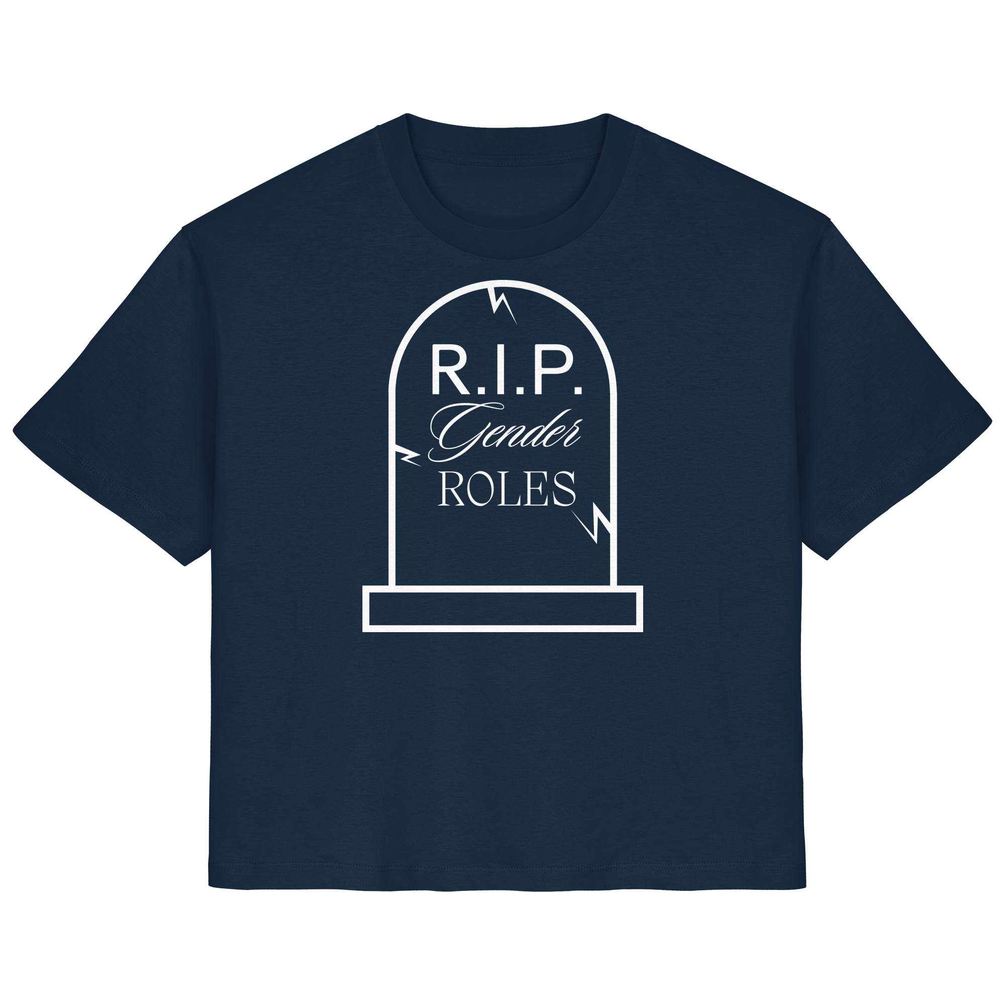RIP Gender Roles - Ladies Organic Shirt