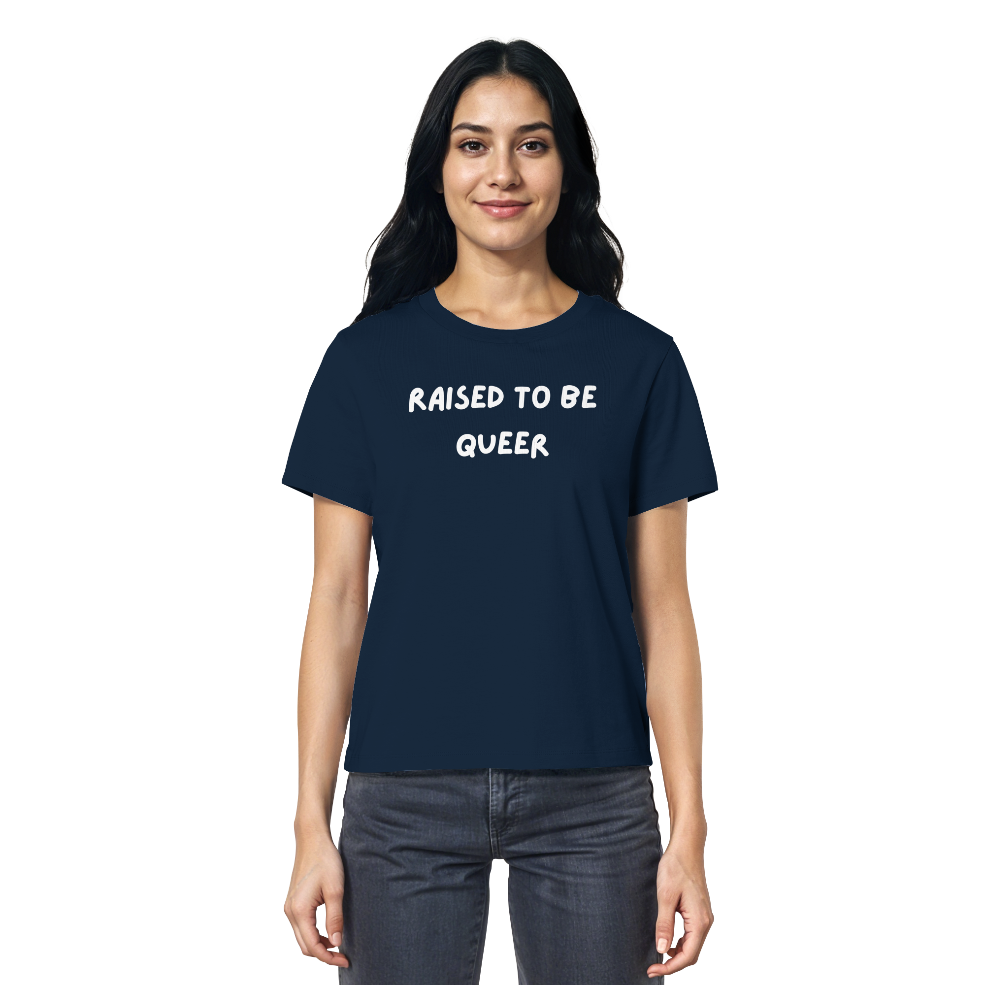 Raised To Be Queer - Ladies Organic Shirt