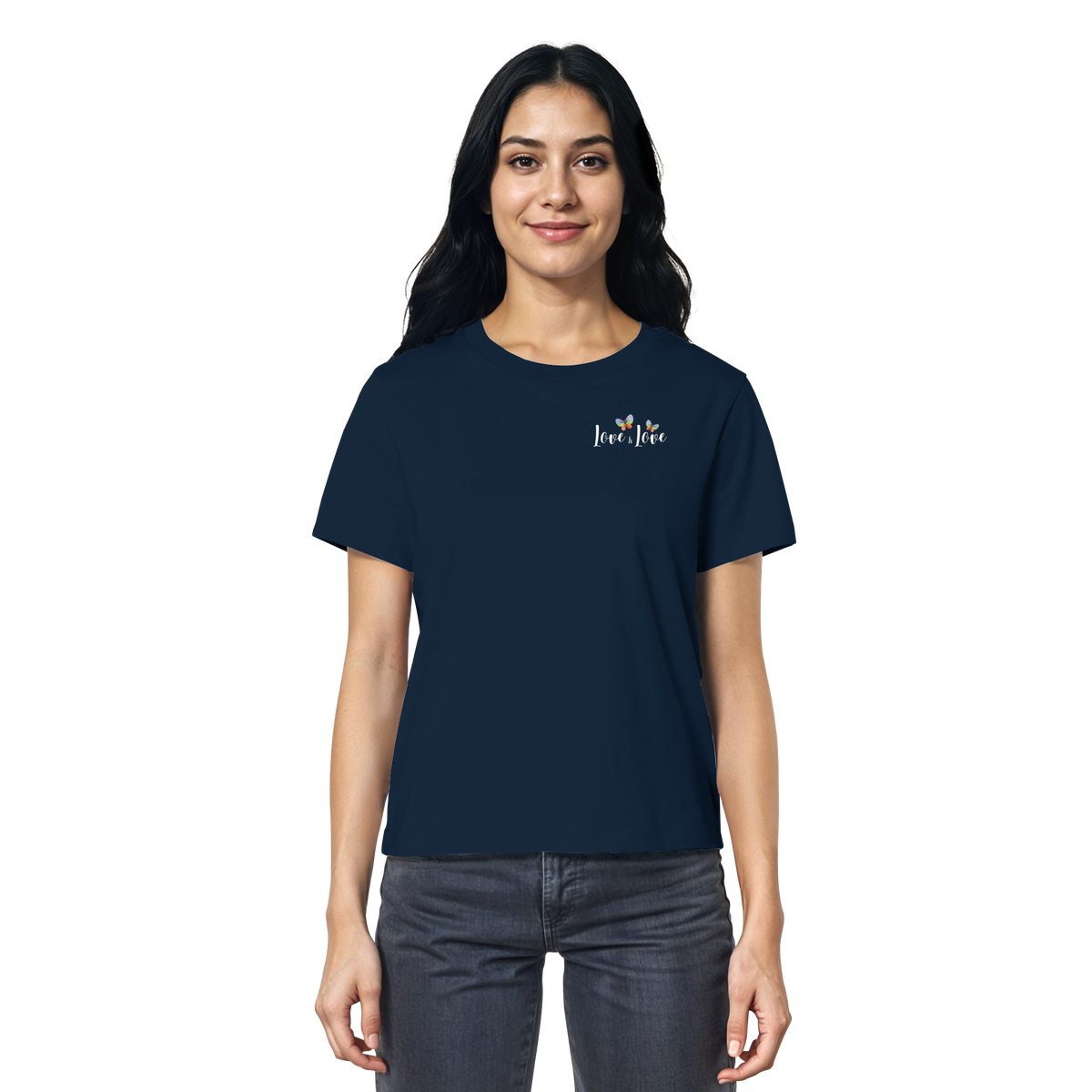 Love is Love "Butterfly Edition" - Ladies Organic Shirt