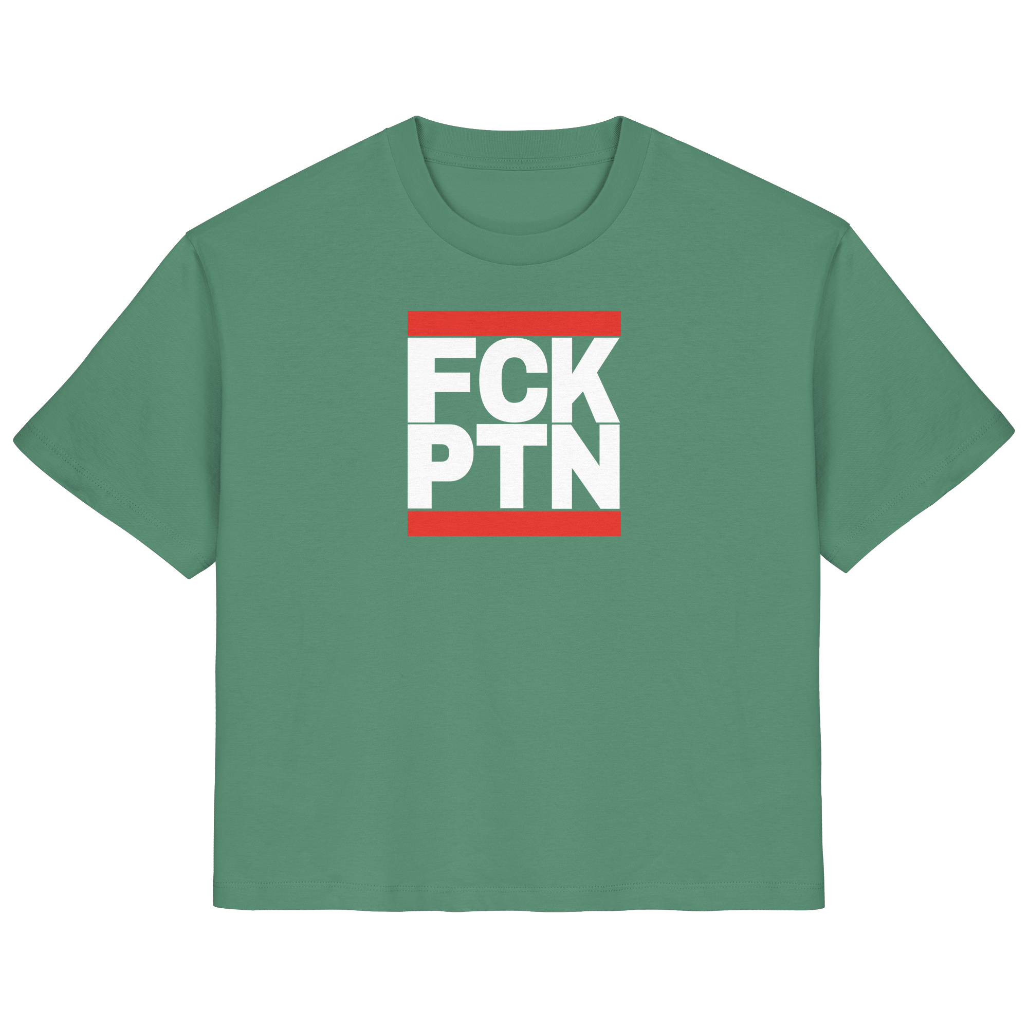 FCK PTN (weiße Schrift) - Ladies Organic Shirt