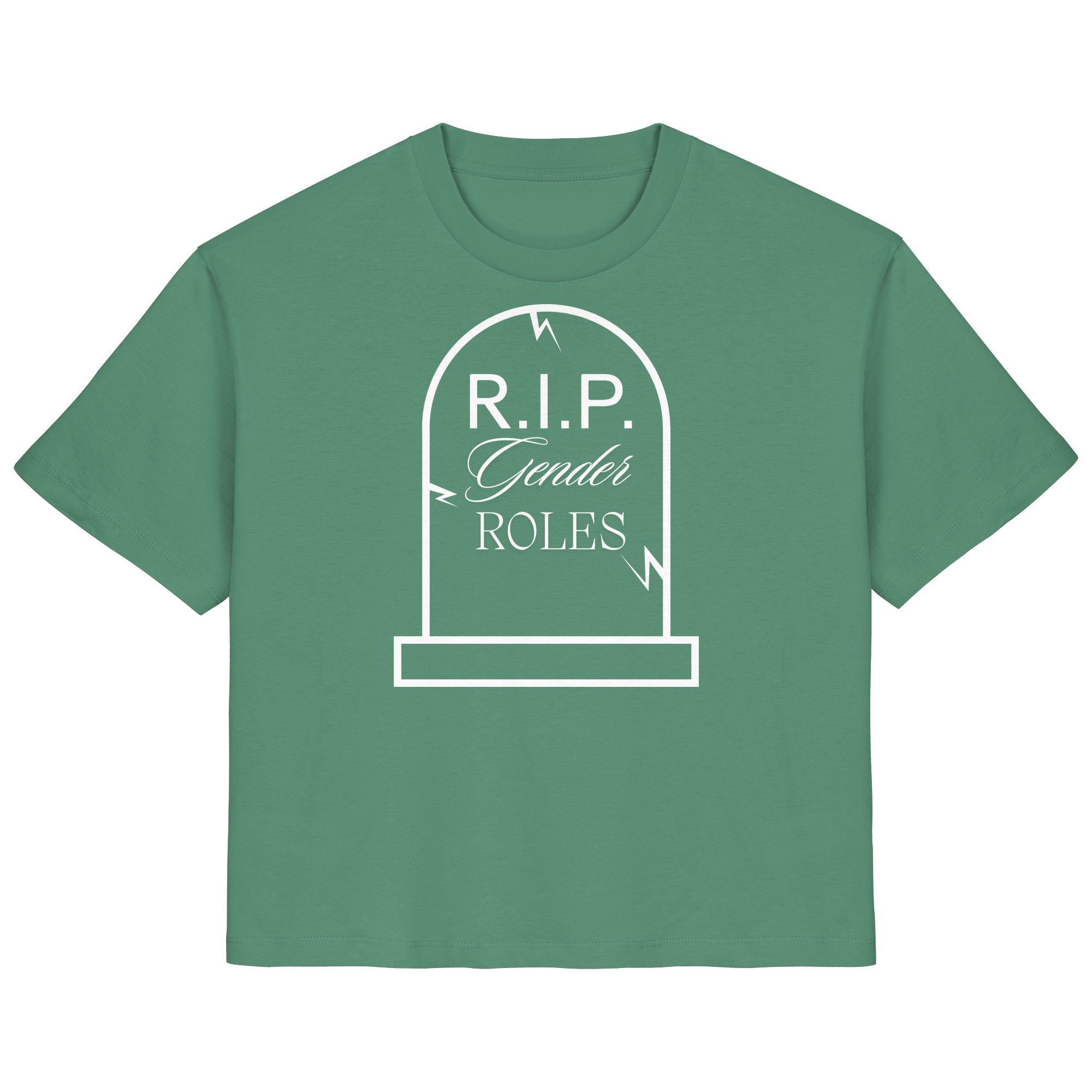 RIP Gender Roles - Ladies Organic Shirt
