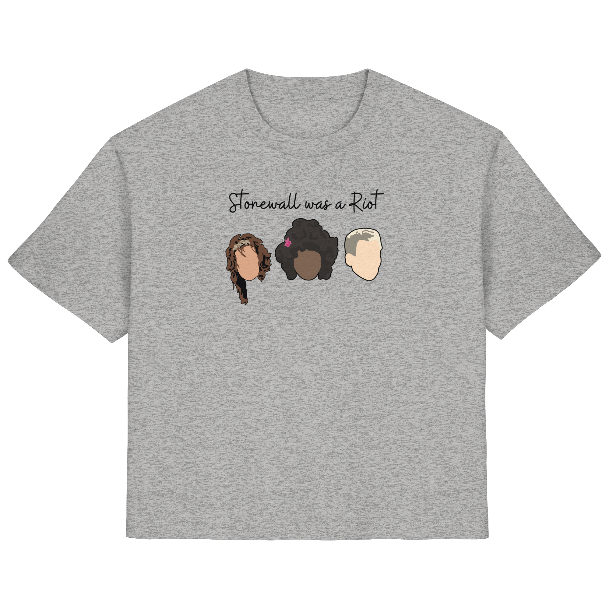 Stonewall was a Riot "Icons Edition" (hell) - Ladies Organic Shirt